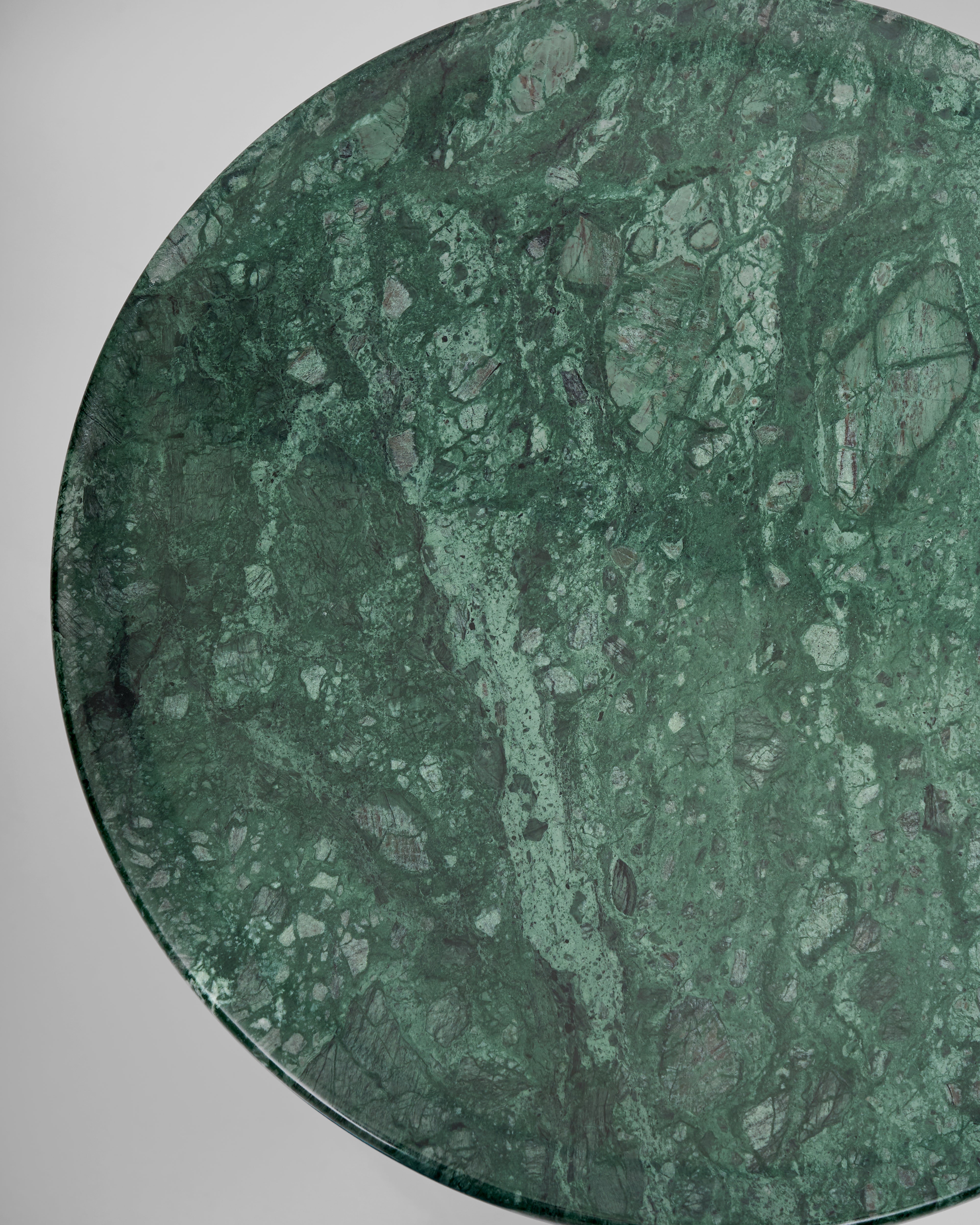 Lippa Green Marble Side Table