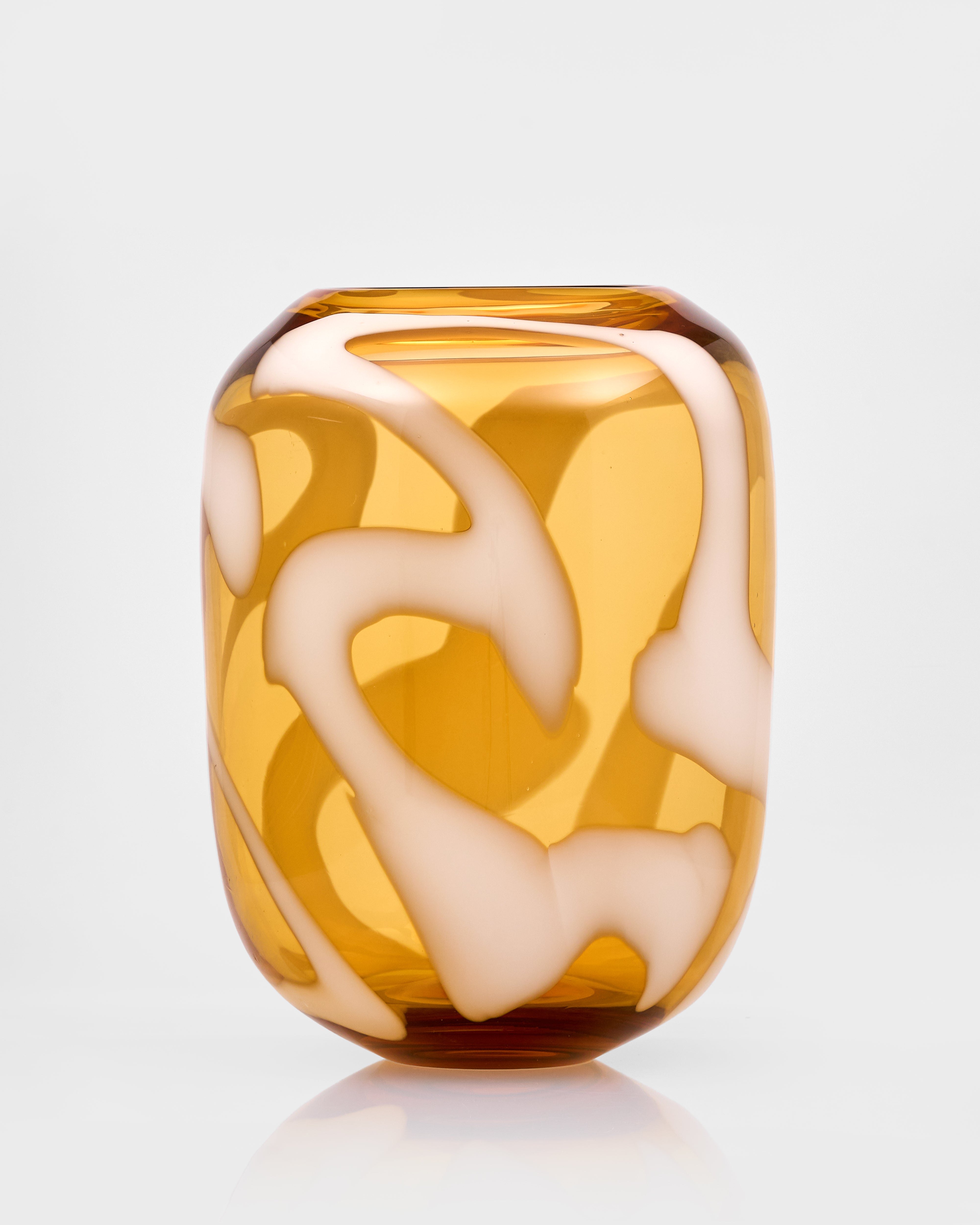 Sora Yellow Dual Vases