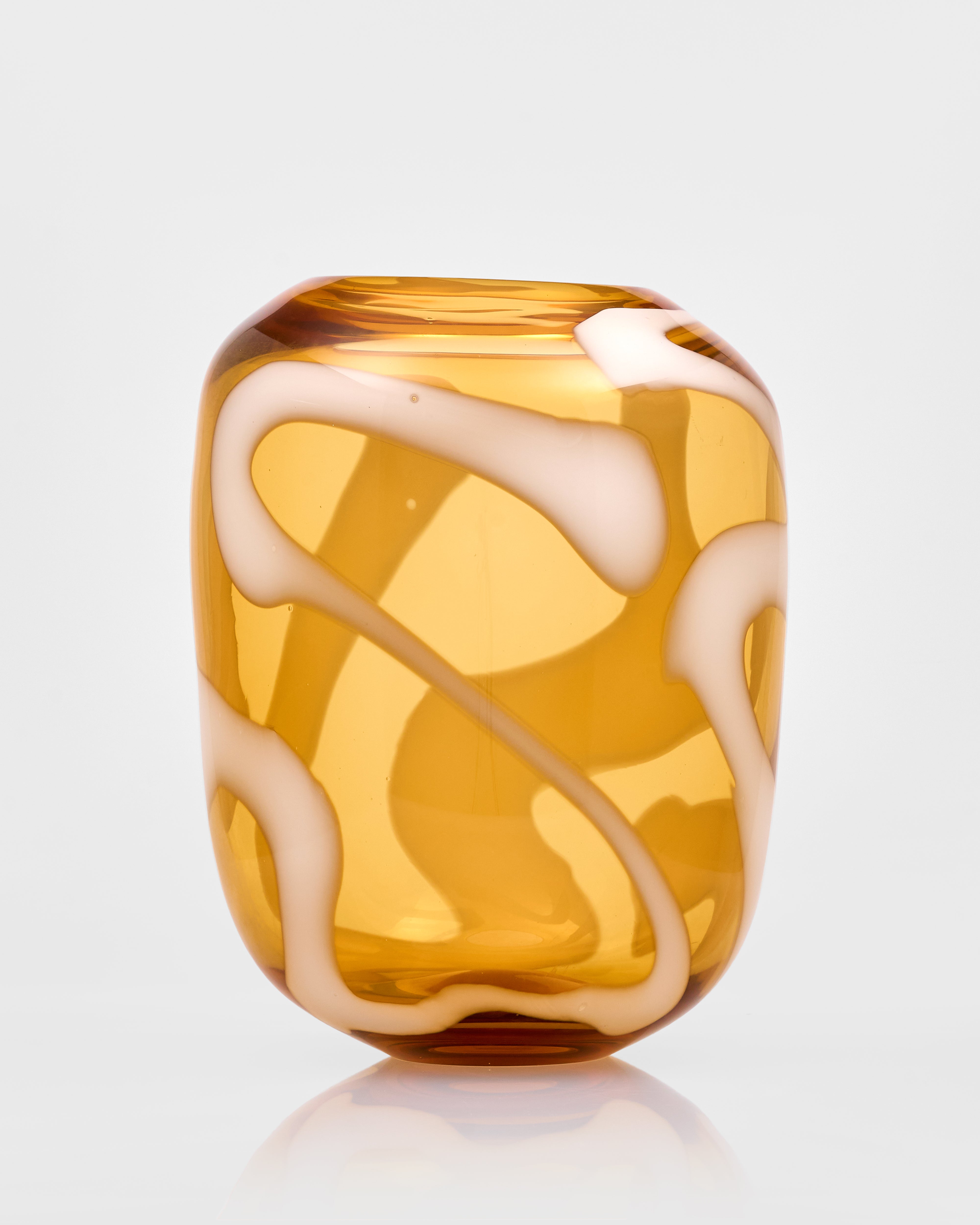 Sora Yellow Dual Vases