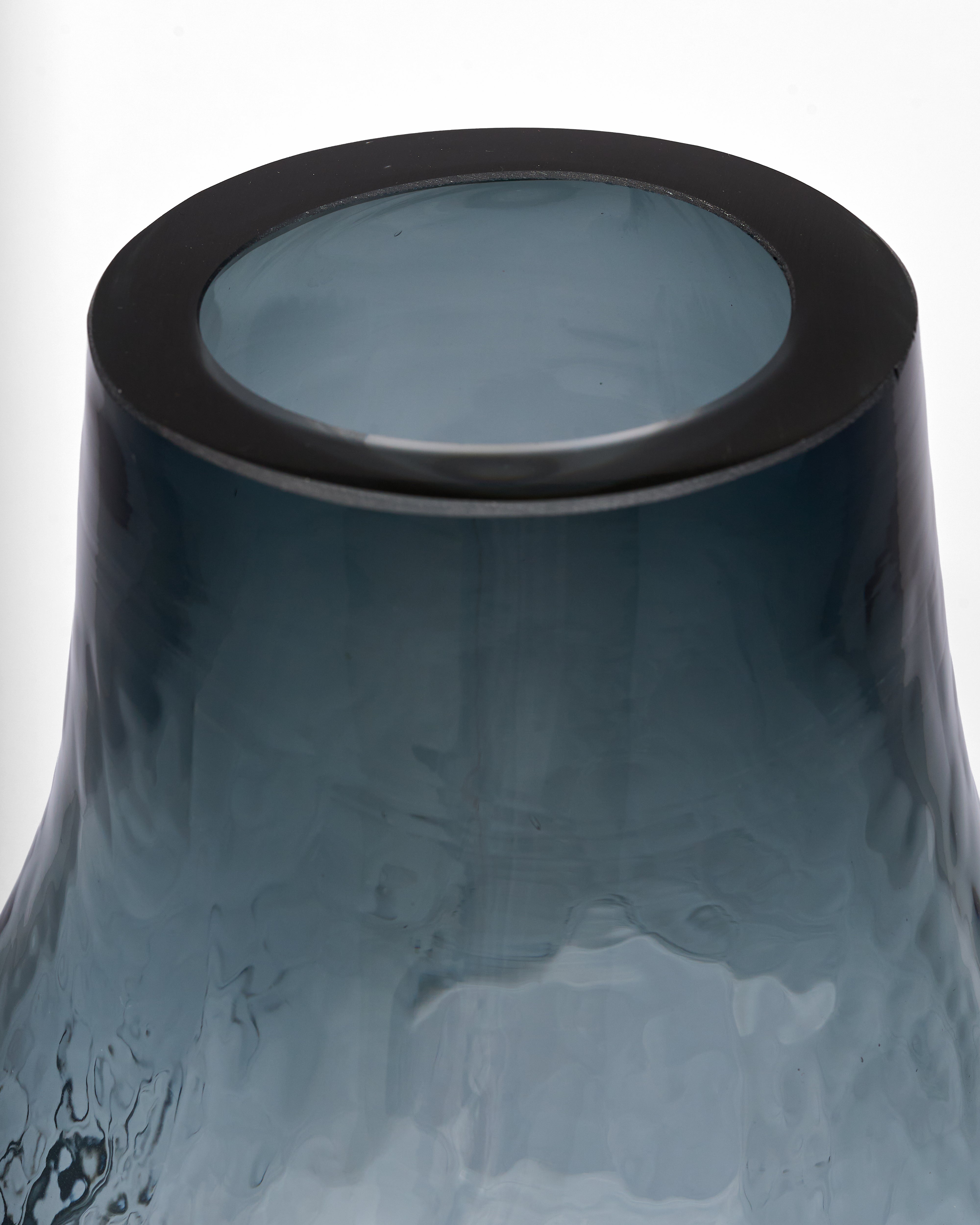 Supra Grey Bulge Vase