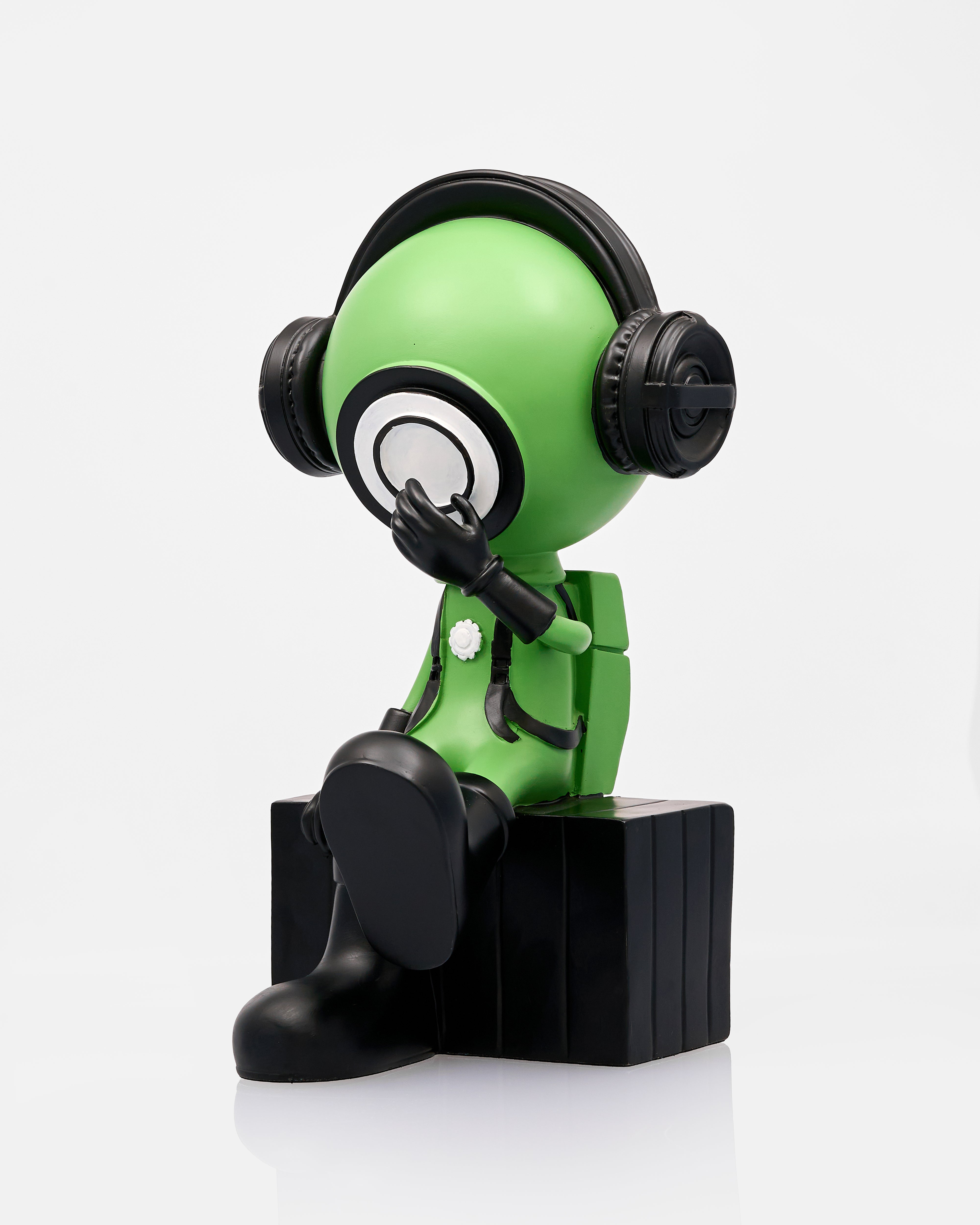 Rio Cool Green Astronaut Figurine