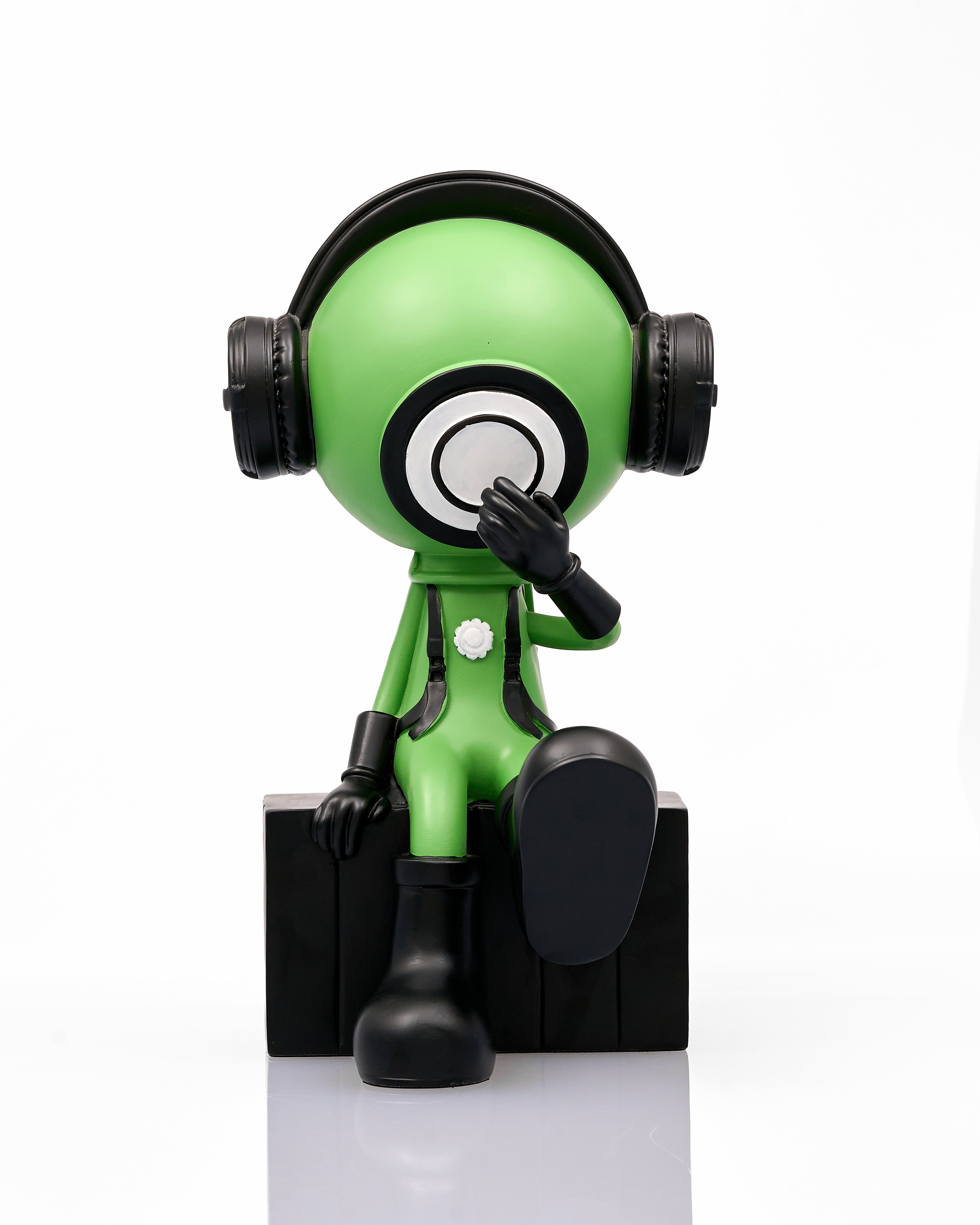 Rio Cool Green Astronaut Figurine