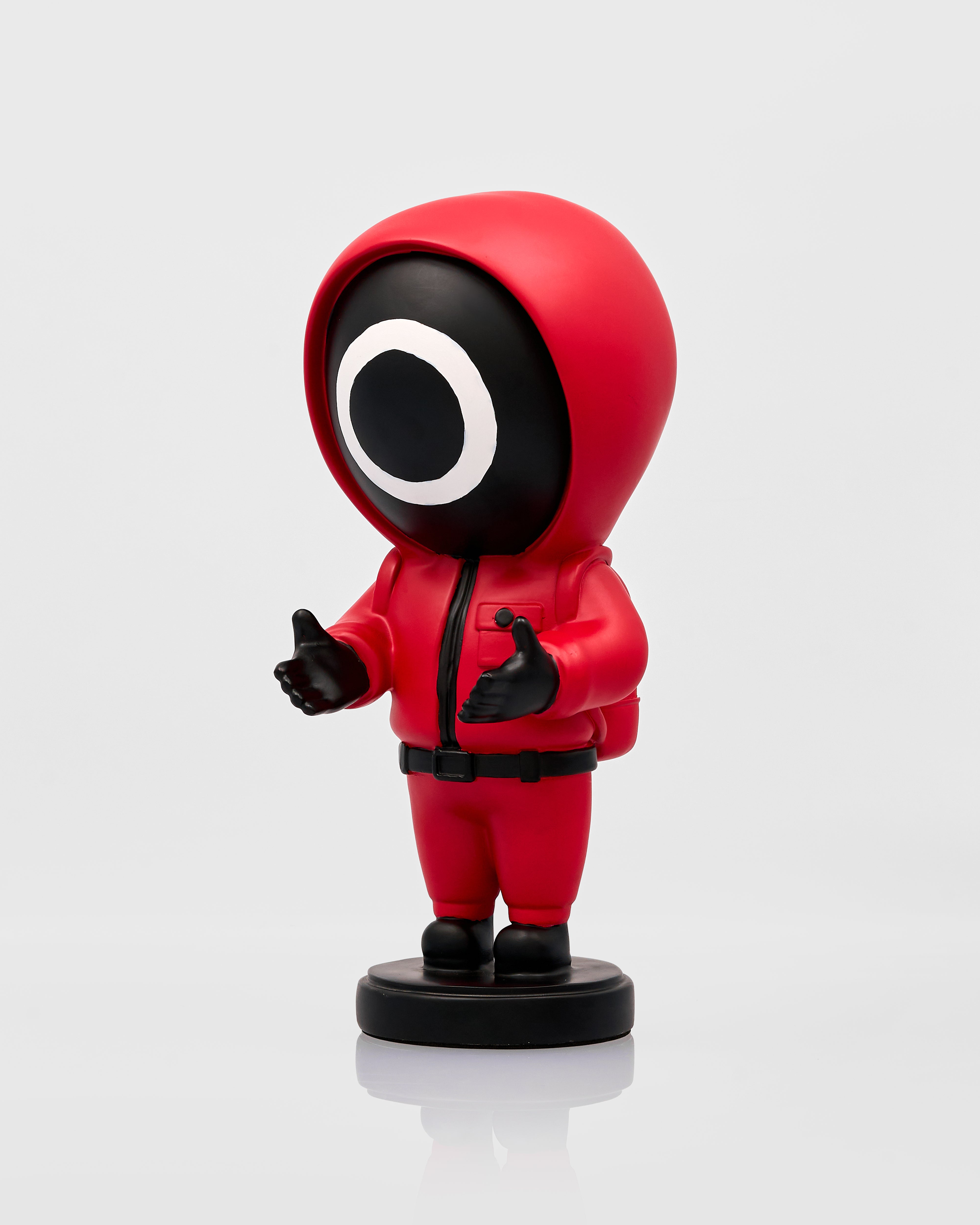 Crimson Masked Trio Figurines
