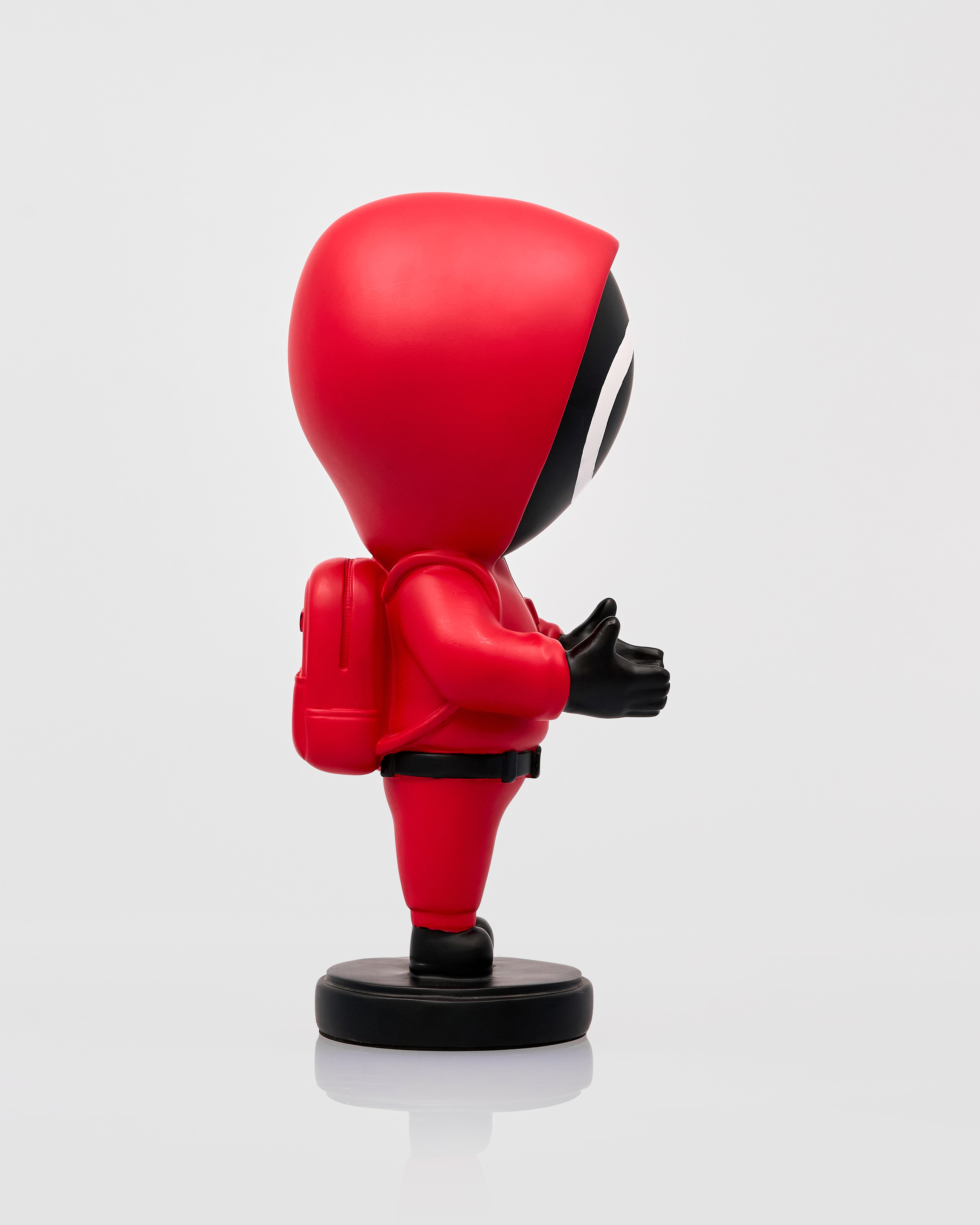 Crimson Masked Trio Figurines