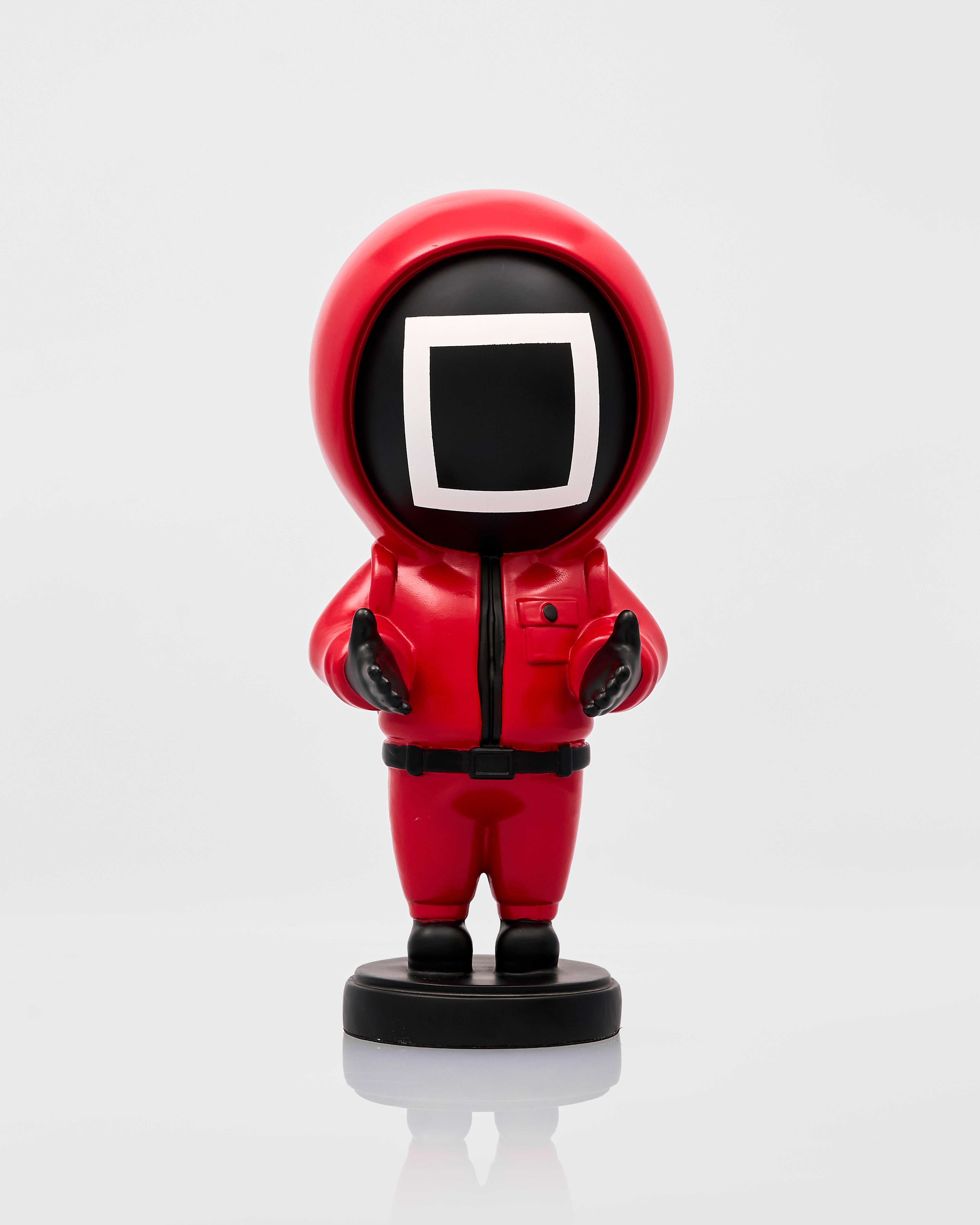 Crimson Masked Trio Figurines
