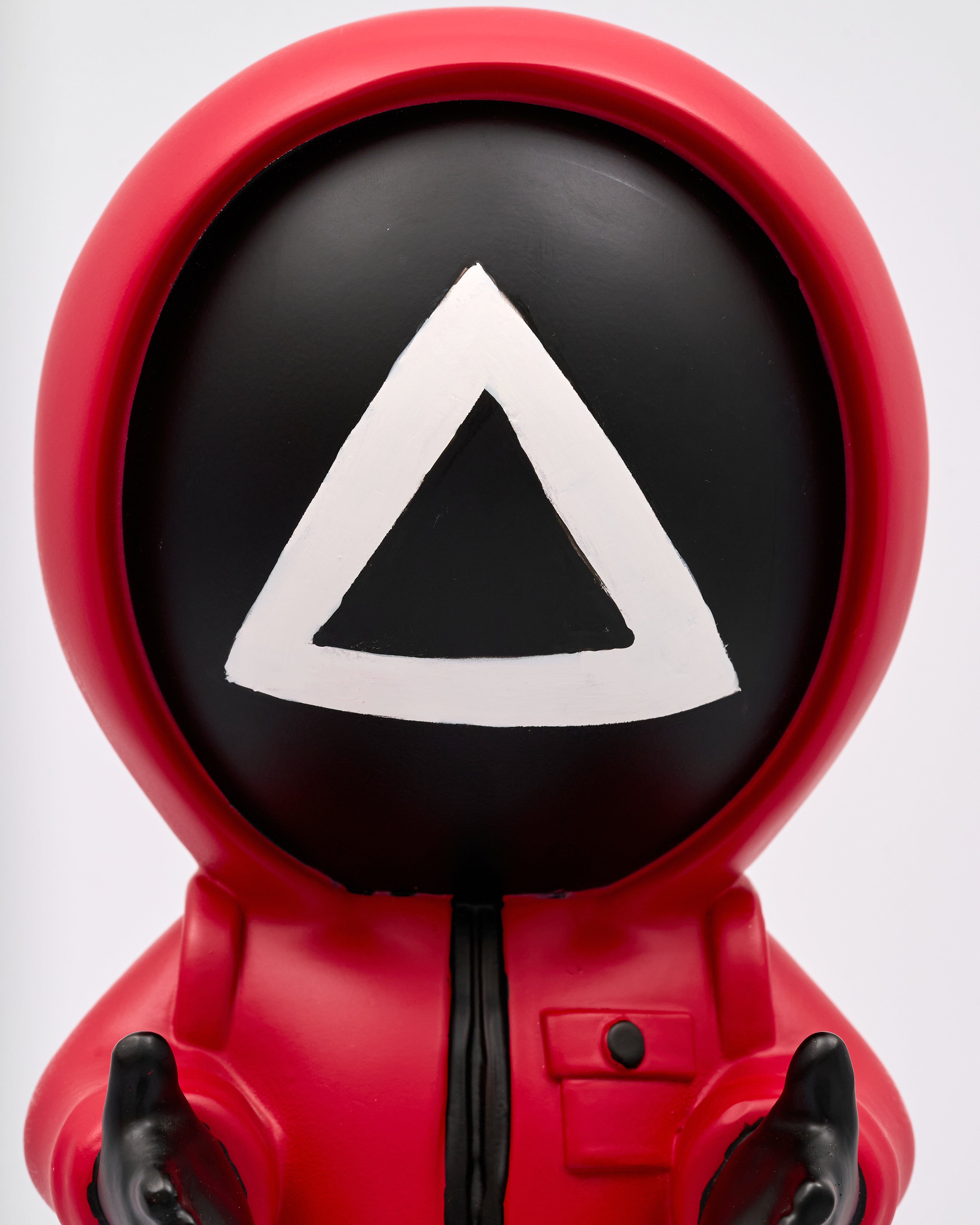 Crimson Masked Trio Figurines