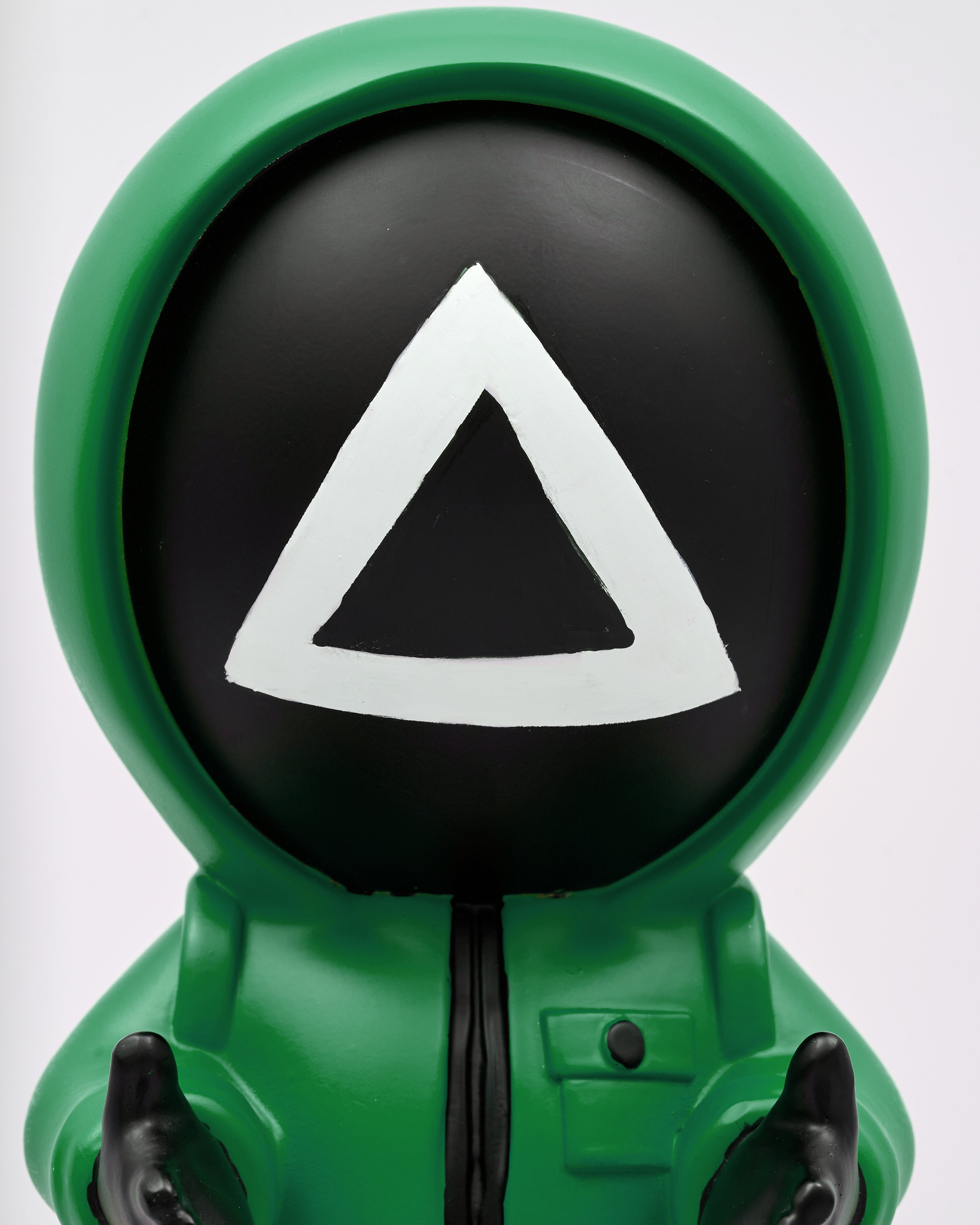 Masked Trio Figurine - Green