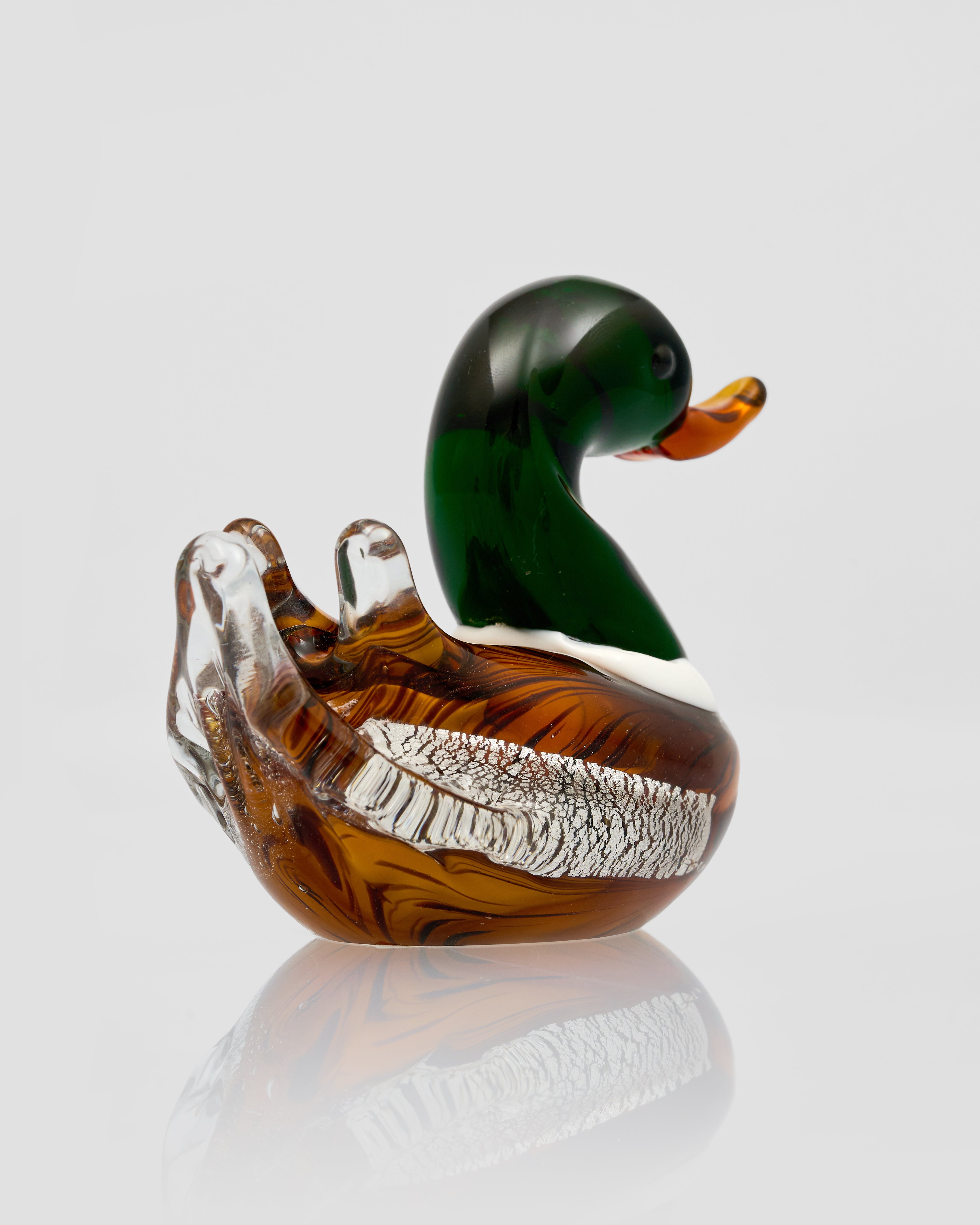 Small Duck Figurine Decor Set