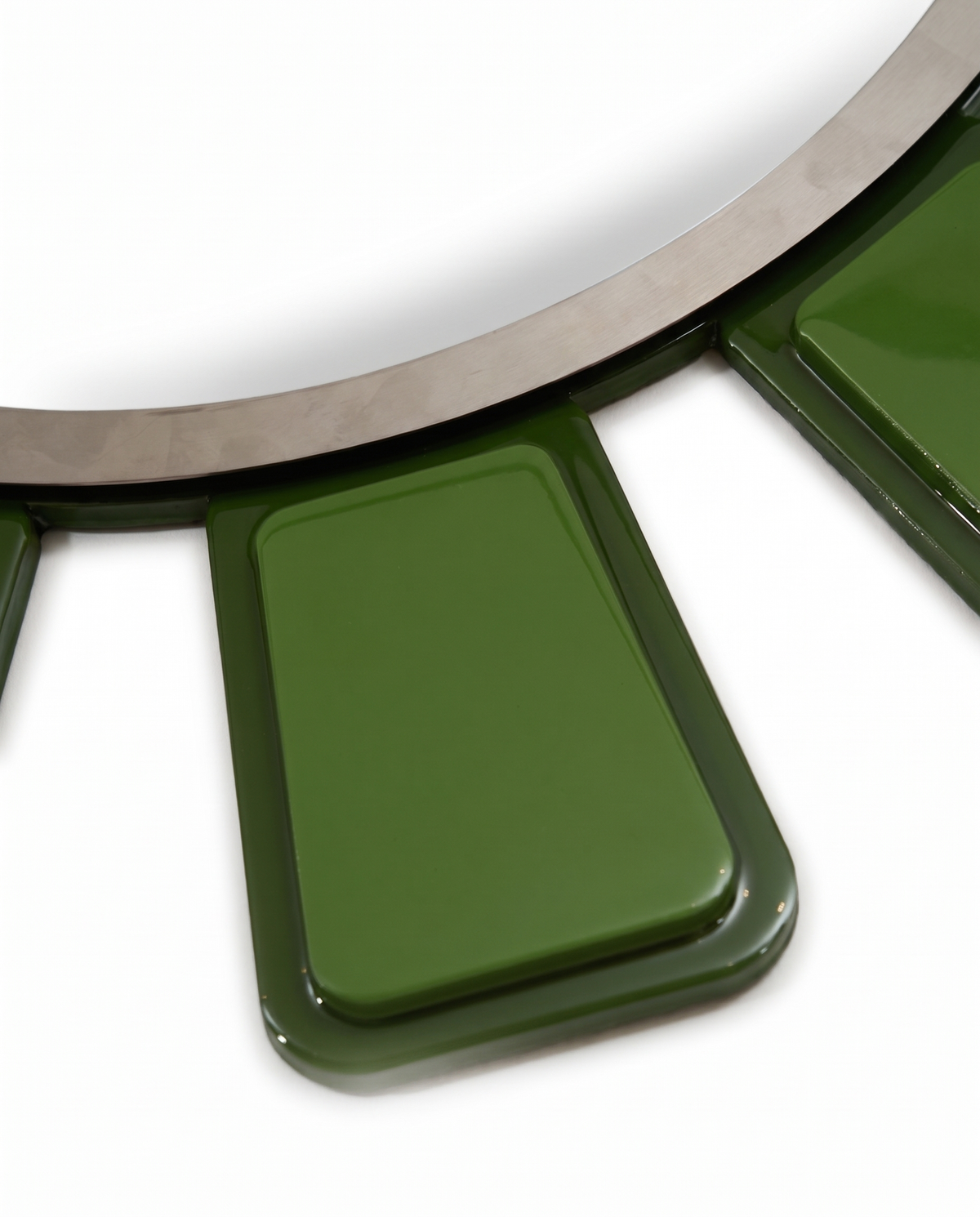 Deco Dahlia Green Mirror