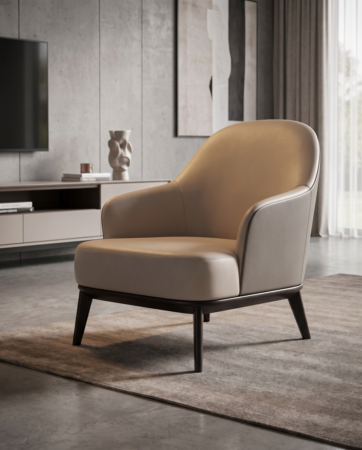 Dordoni Dual - Shell Armchair