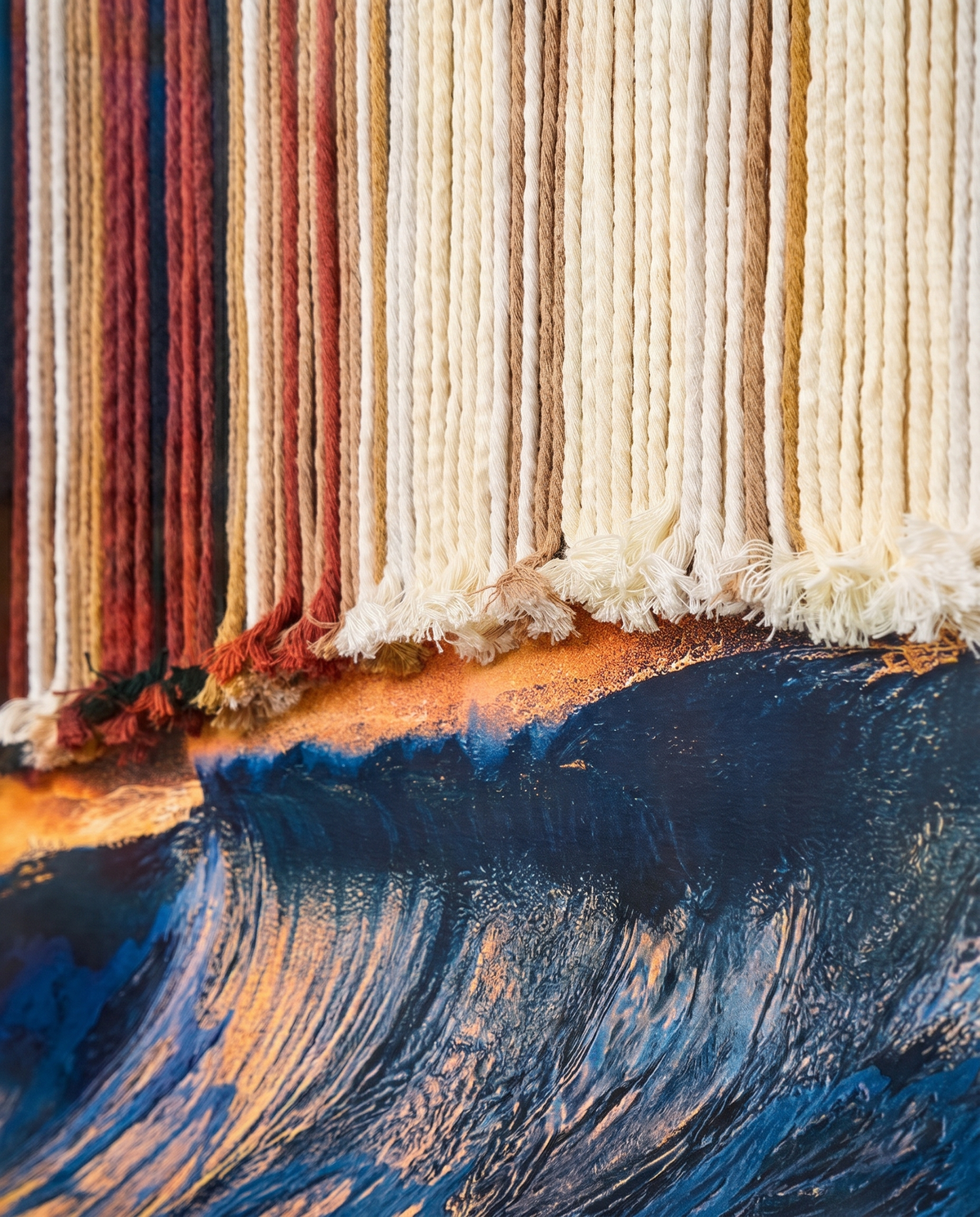Echoes of the Surf - Modern Luxury Wallart