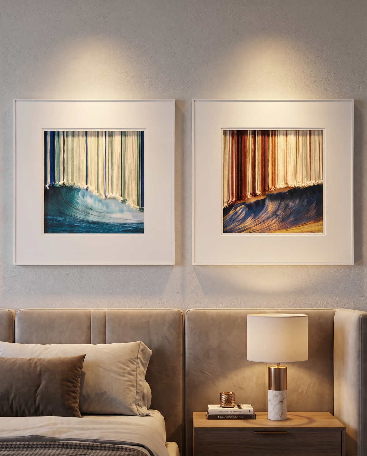 Echoes of the Surf - Modern Luxury Wallart