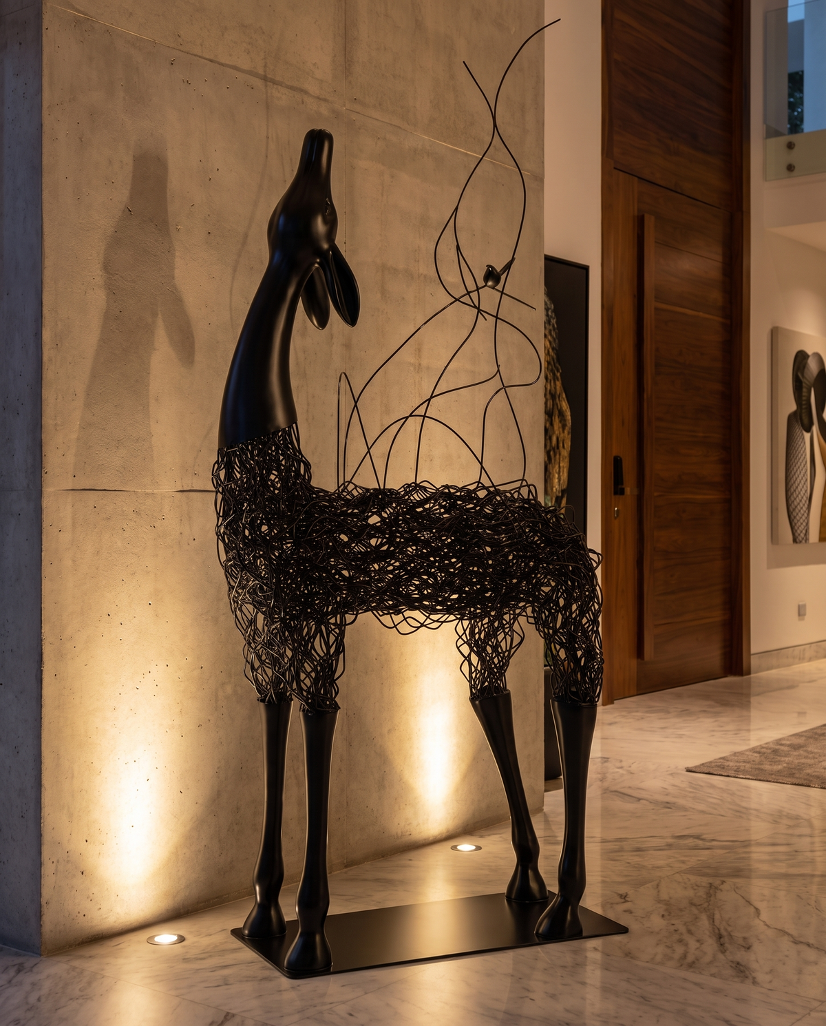 Echoing Herd Deer Large Sculpture