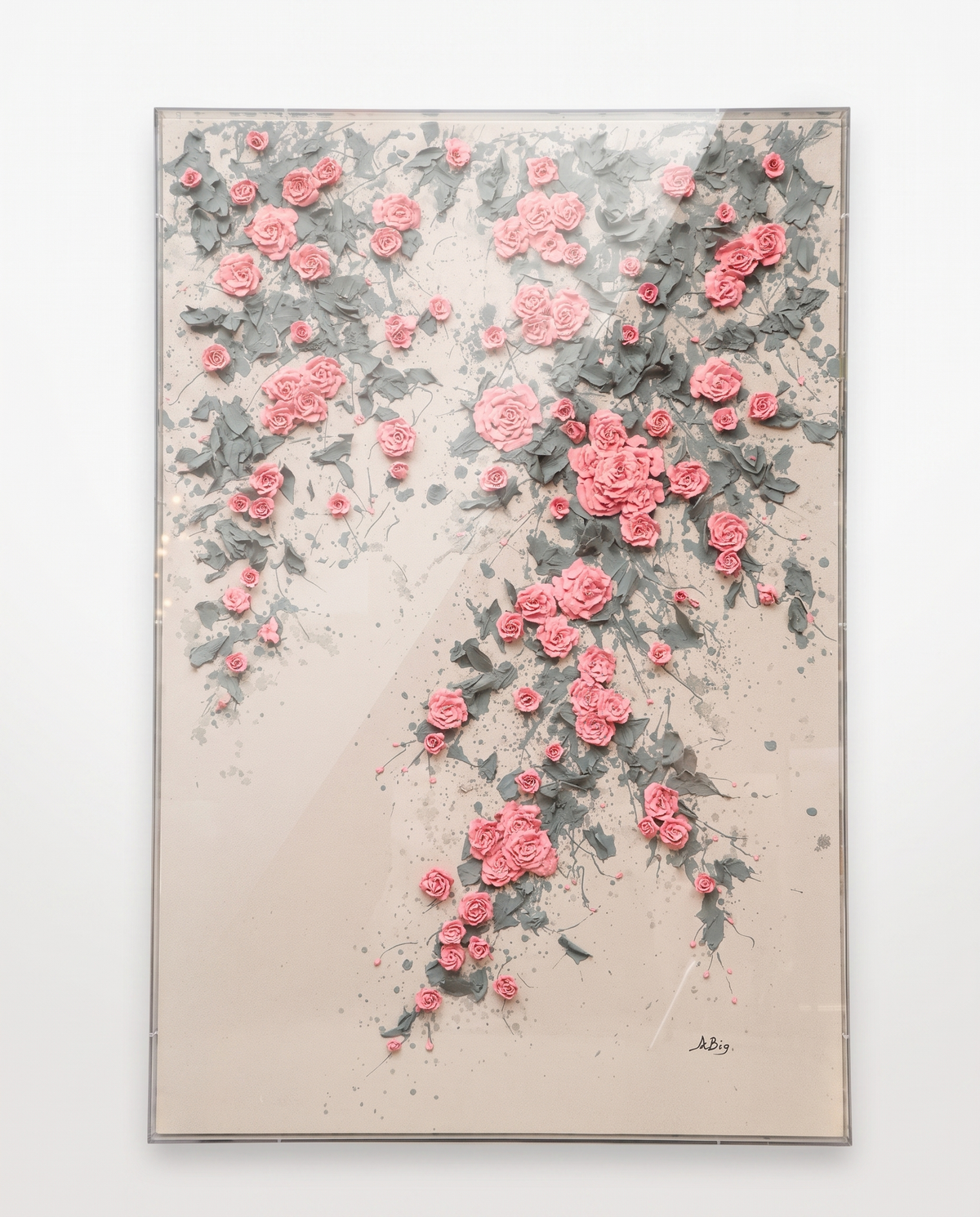 Flora’s Descent - Luxury Modern Wallart