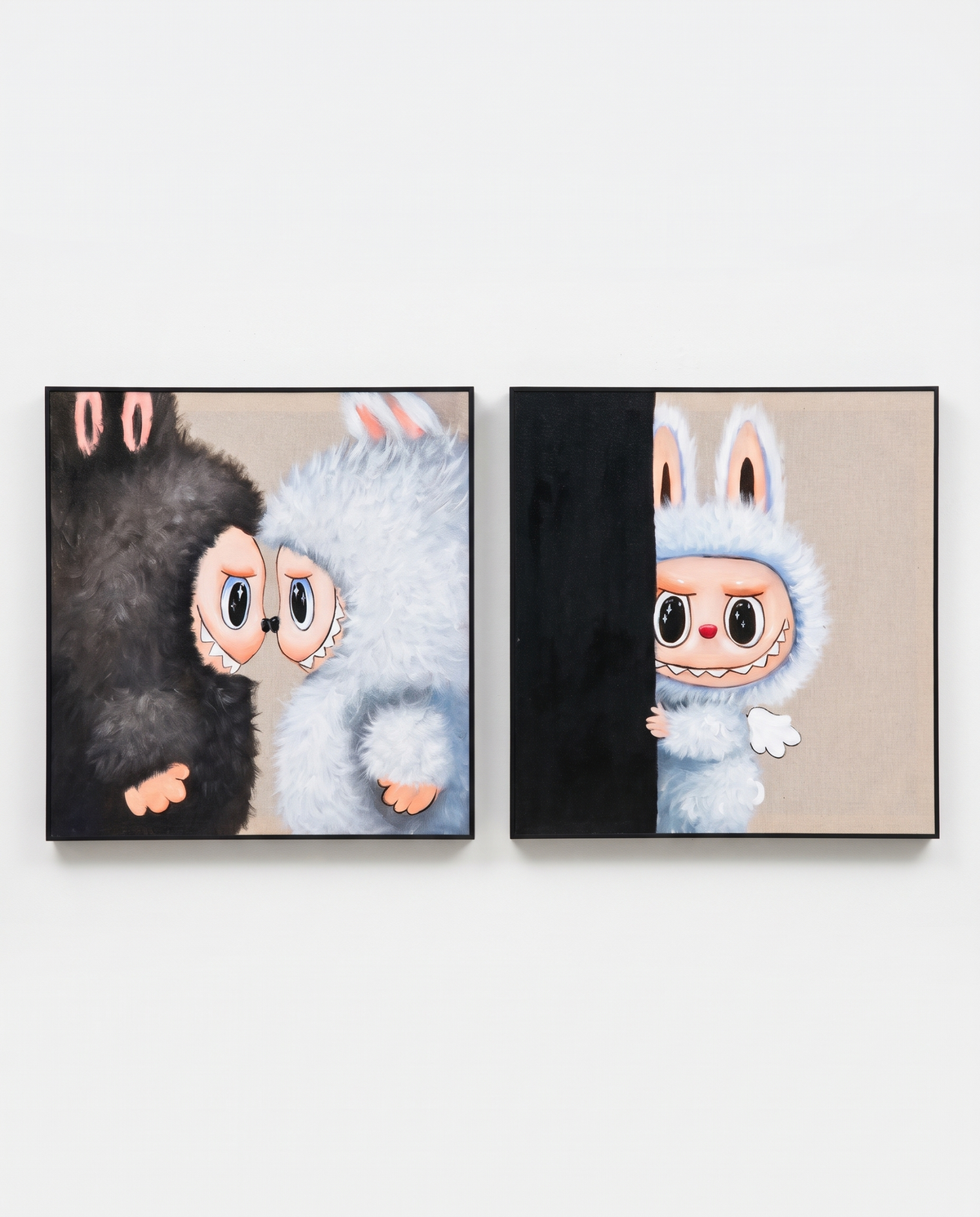 Gizmo & Pixie - Labubu Duo Wallart