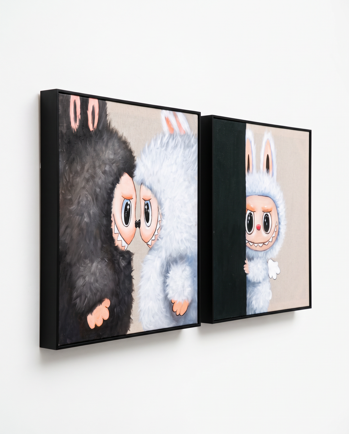 Gizmo & Pixie - Labubu Duo Wallart