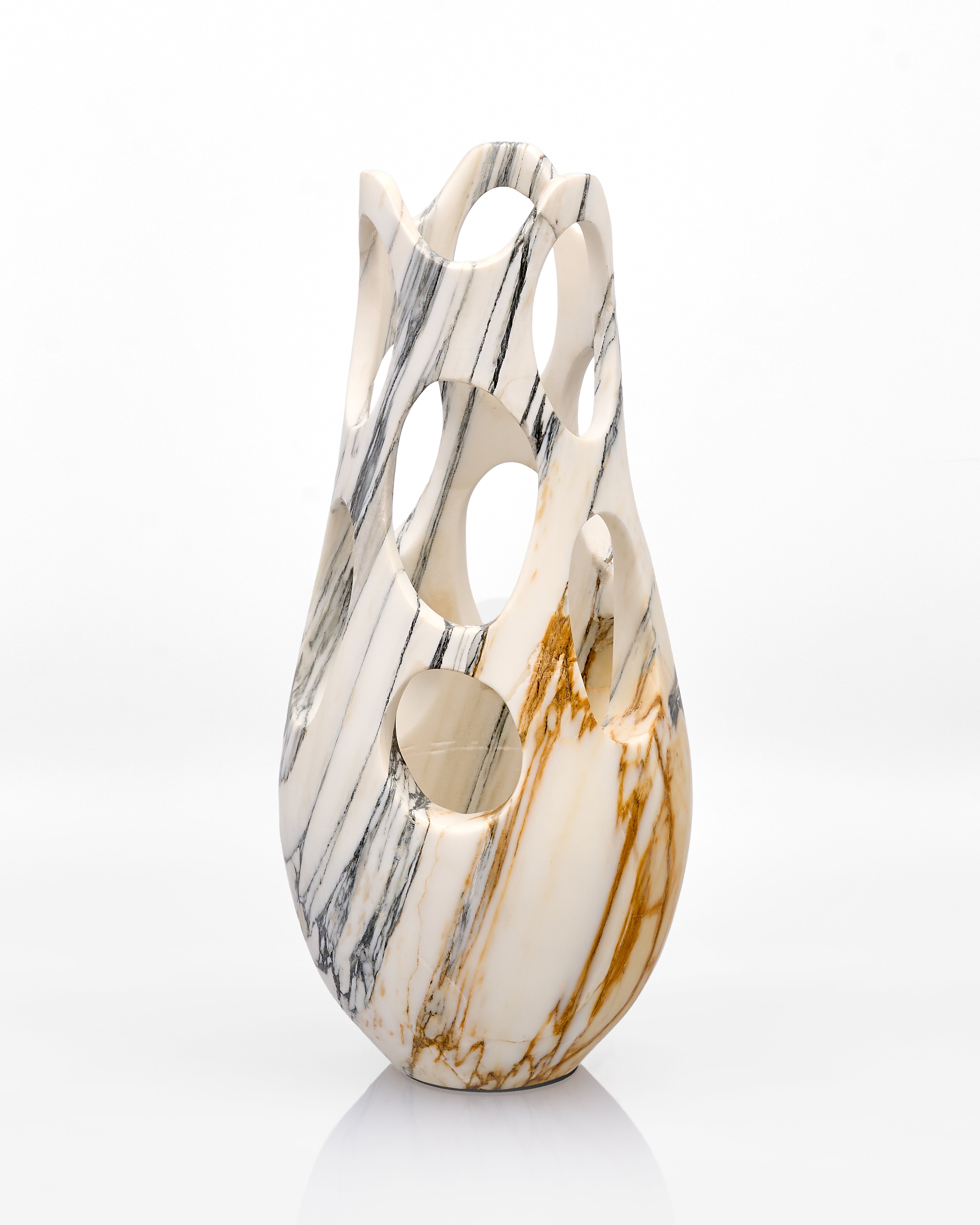 Ivory Crest Marble Decor