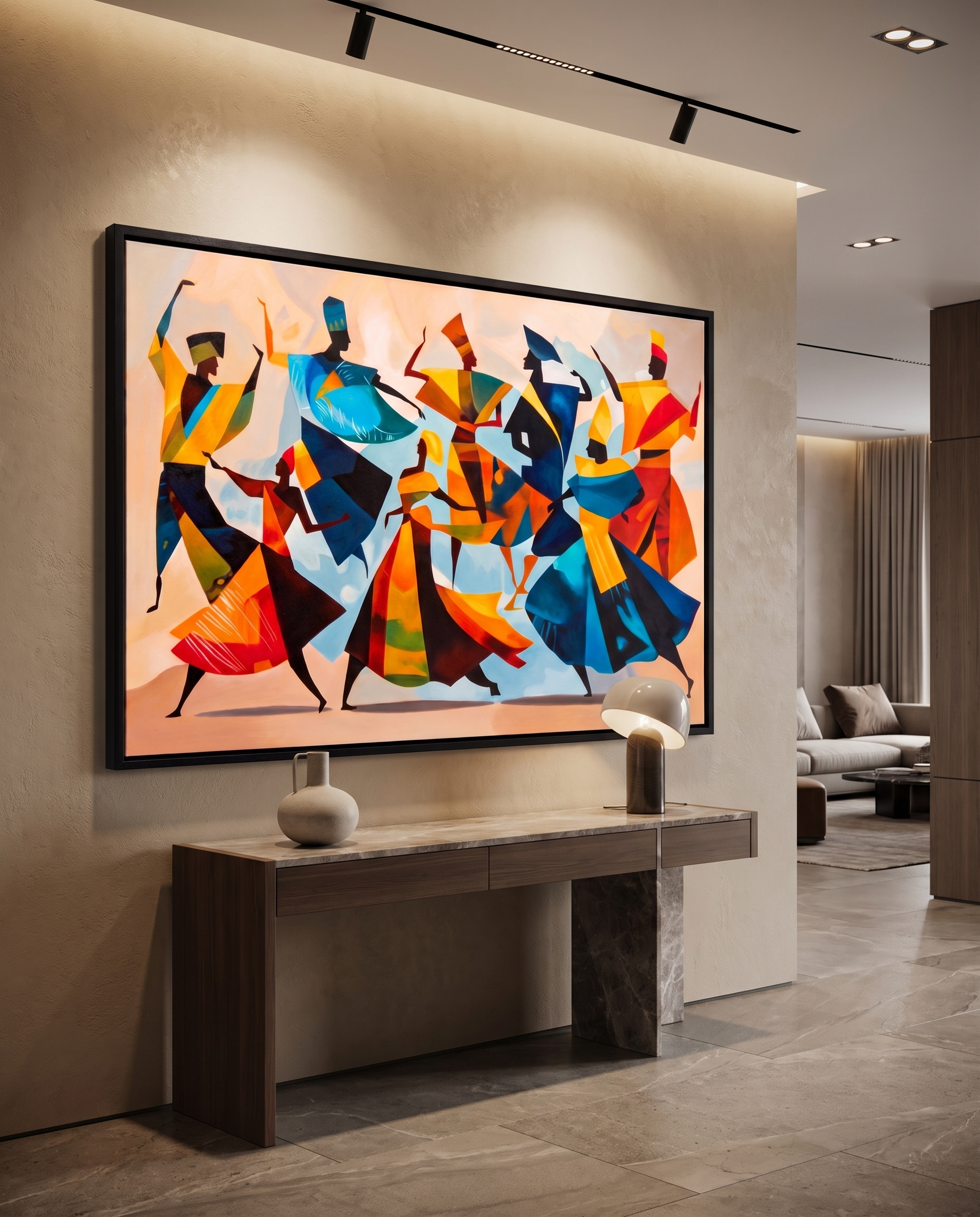 Jubilee of the Ancestors - Modern Luxury Wallart