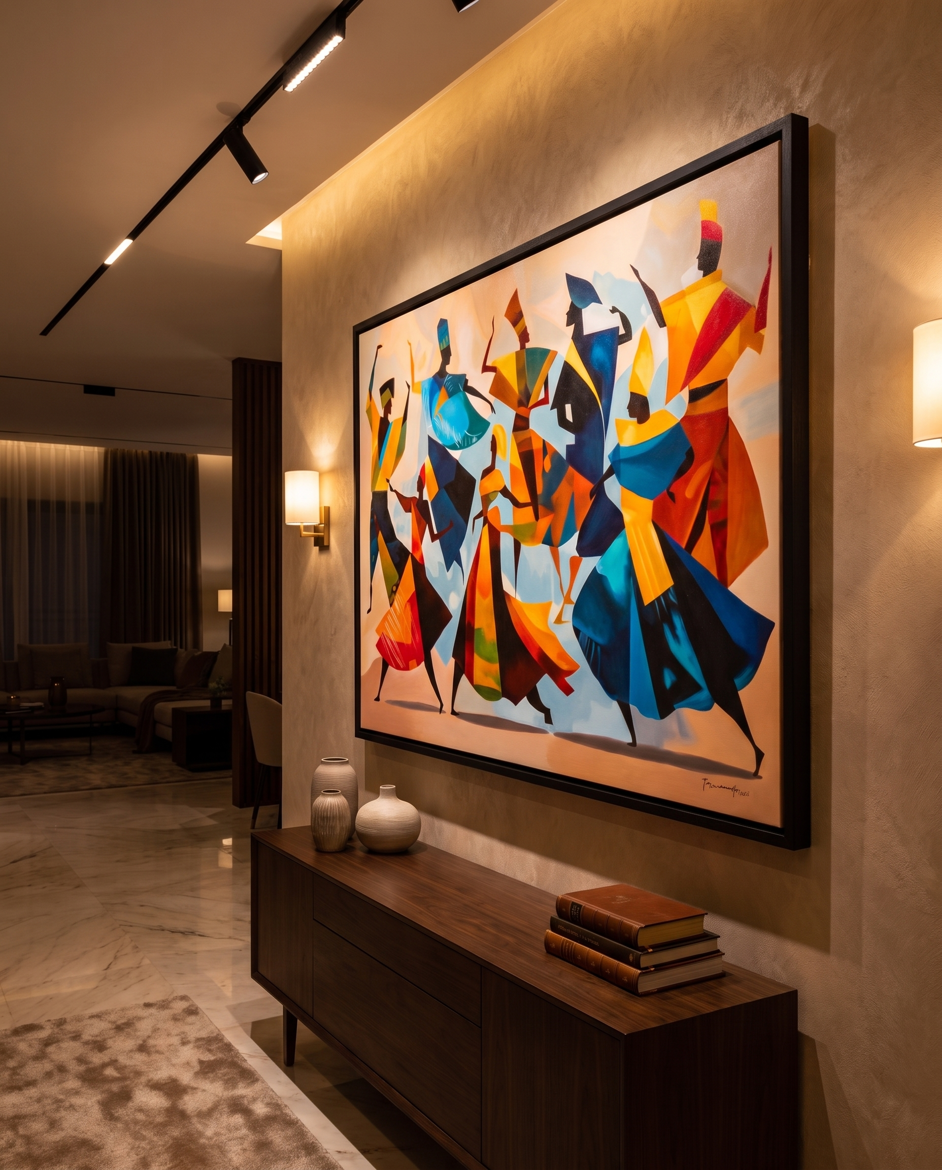 Jubilee of the Ancestors - Modern Luxury Wallart