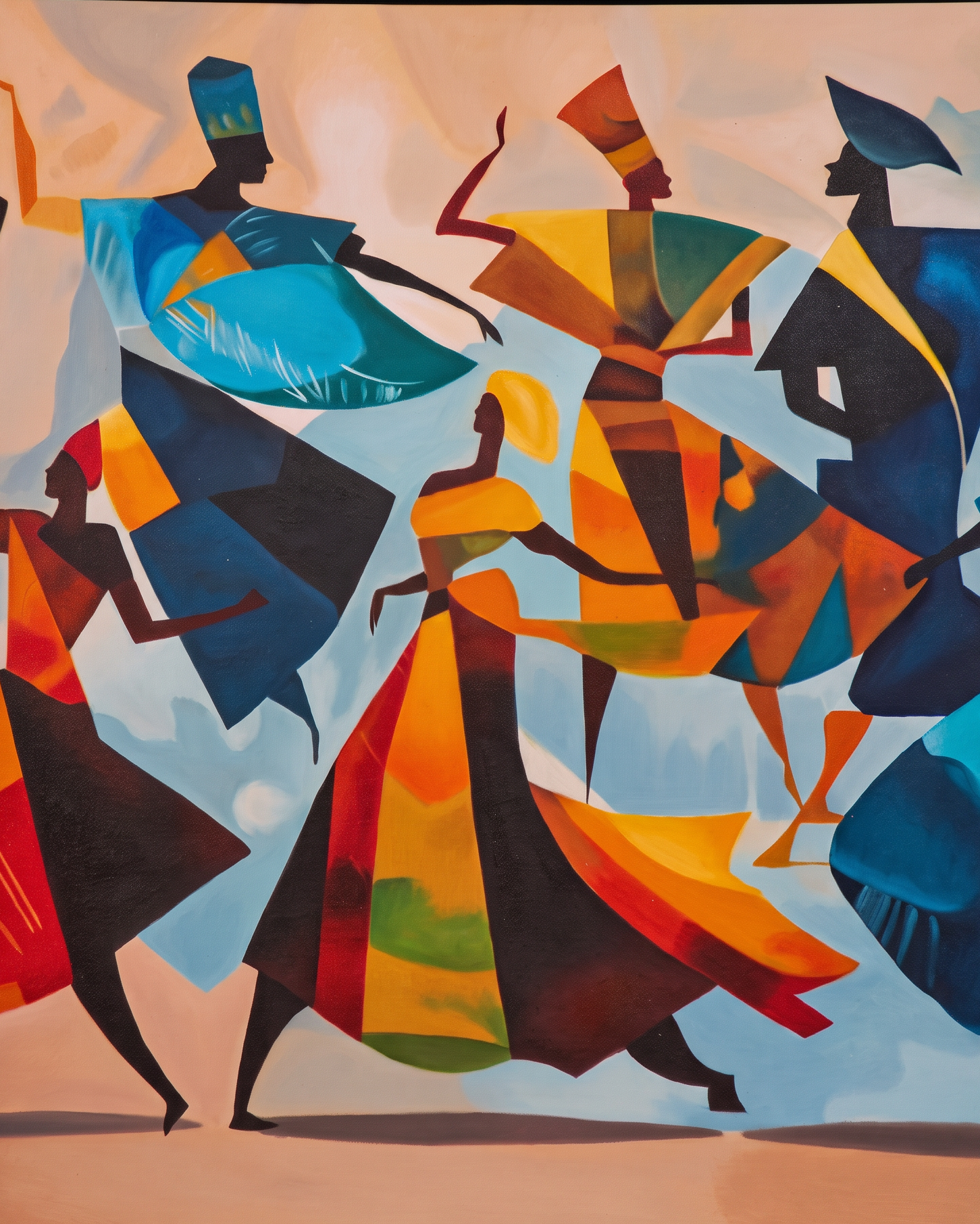 Jubilee of the Ancestors - Modern Luxury Wallart