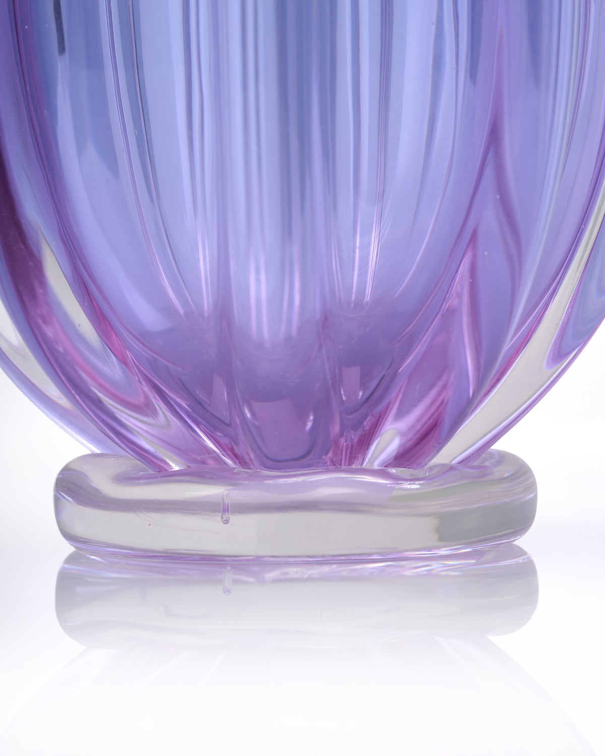 Kunzite Purple Crystal Vase
