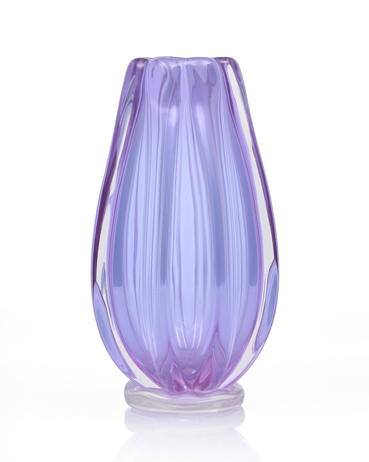 Kunzite Purple Crystal Vase