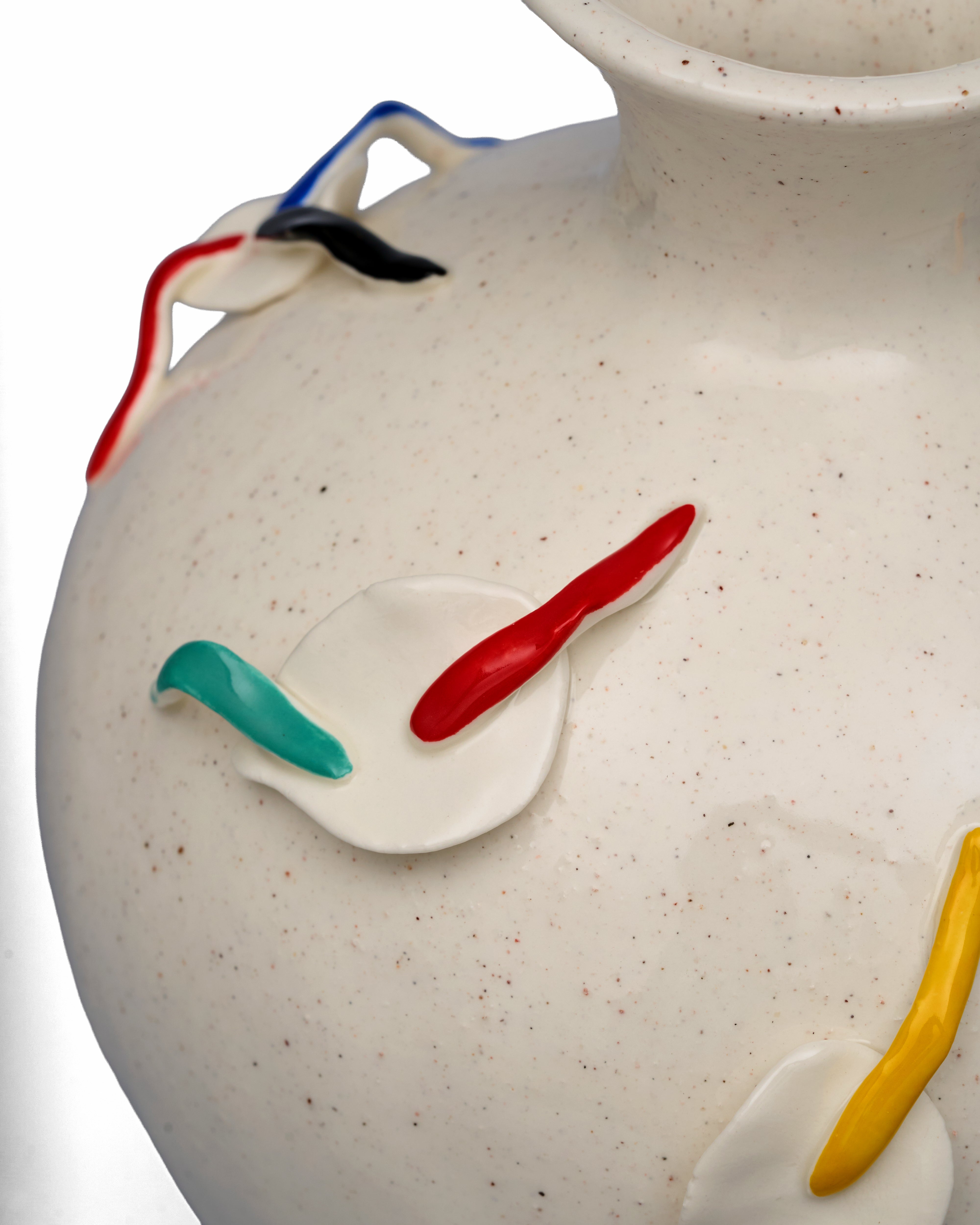 Luna Glaze Ceramic Vase