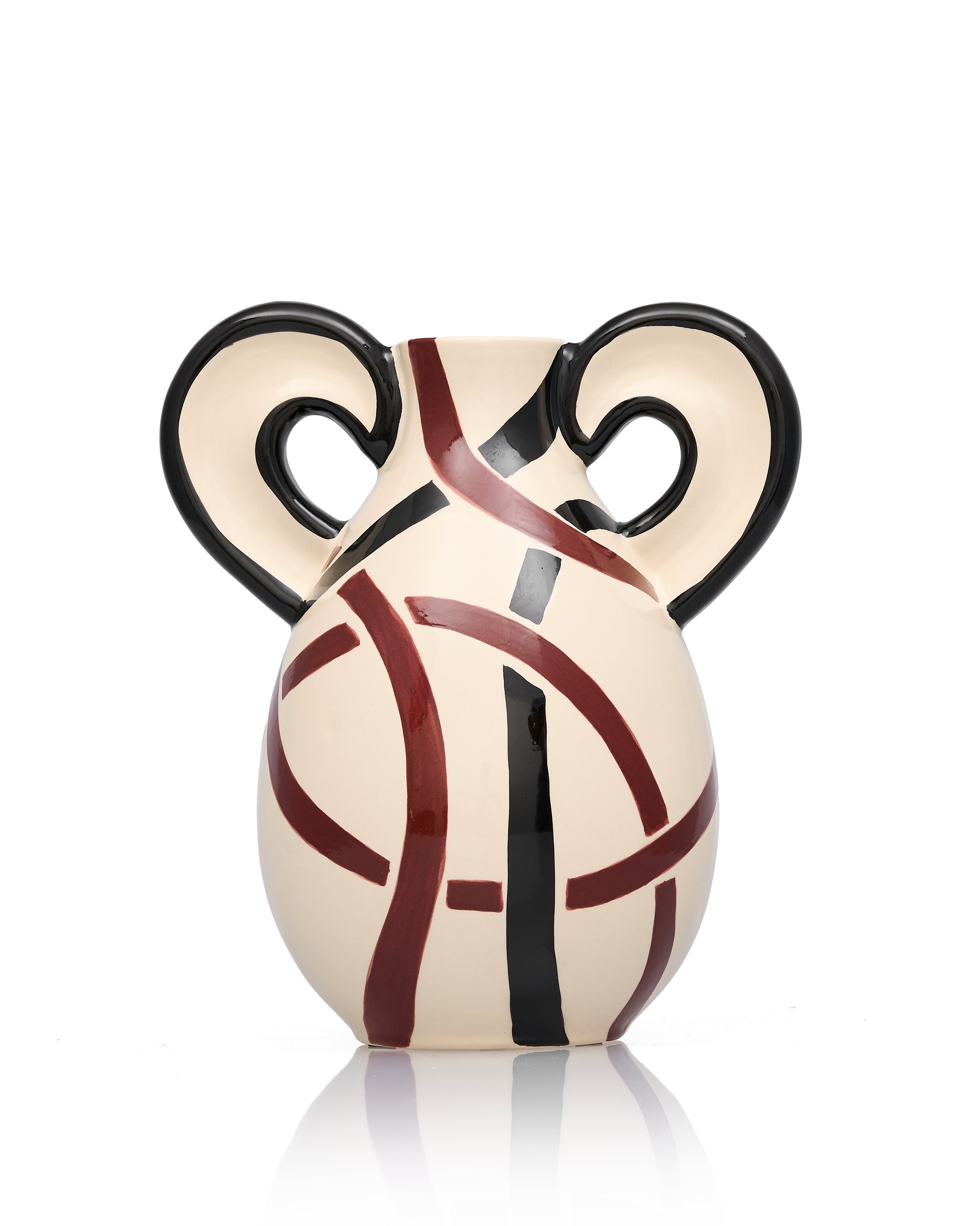 Luxe & Luminary Art Deco Style Vases