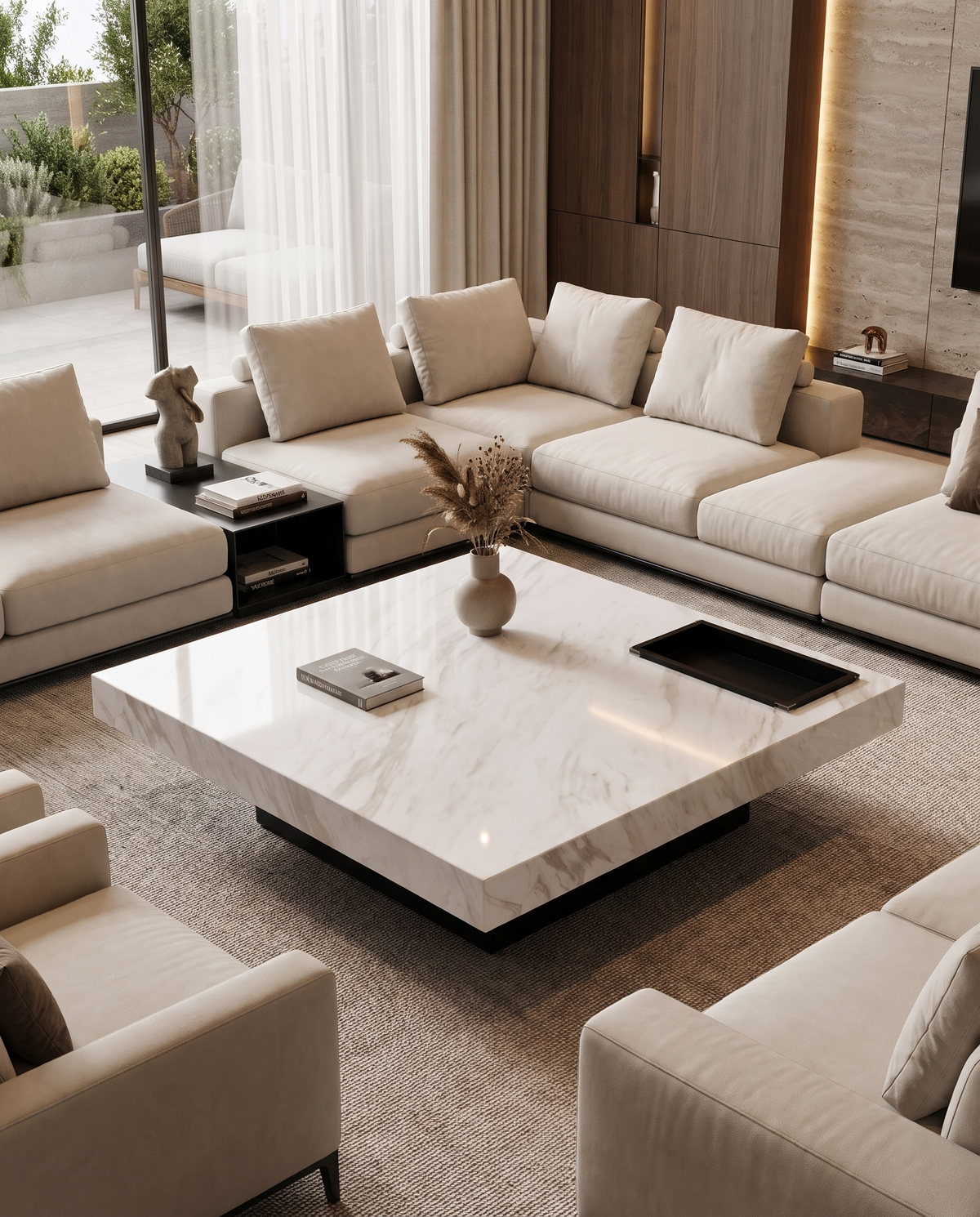 Marbrex Sunk Coffee Table