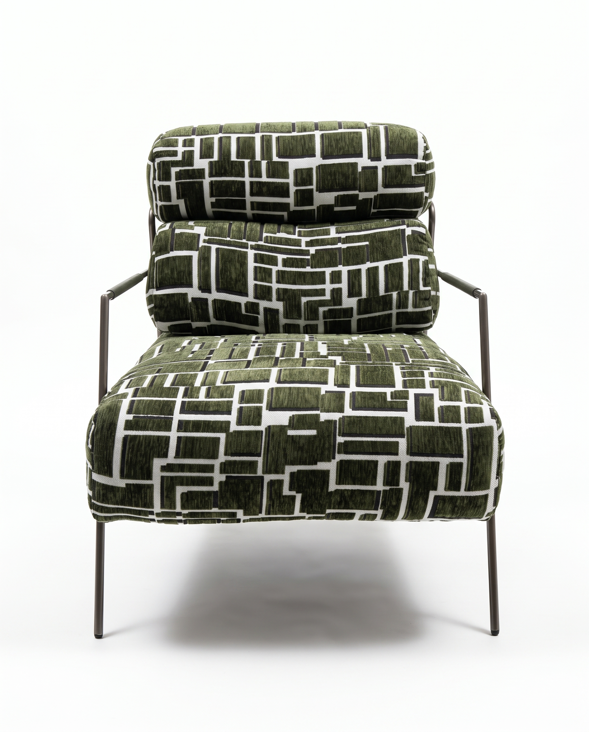 Merlot Armchair - Army Green