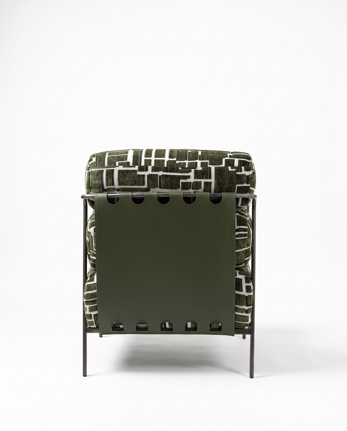 Merlot Armchair - Army Green