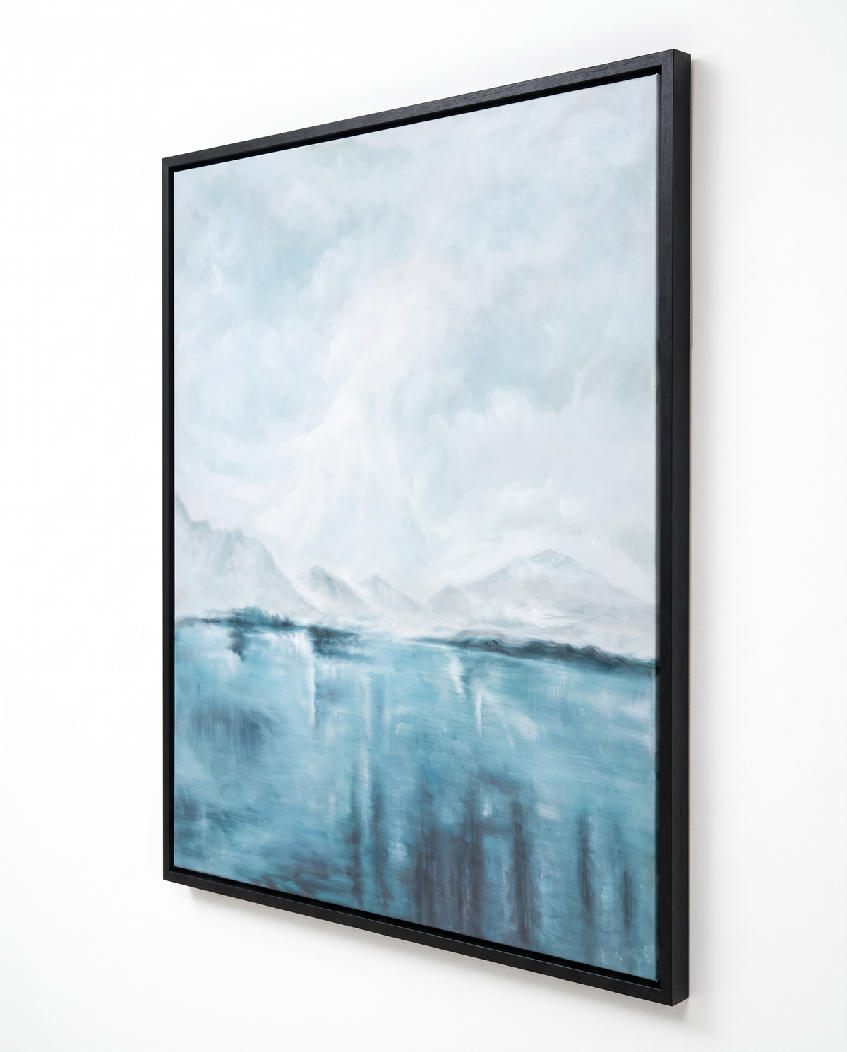 Misty Meridian - Modern Abstract Wallart