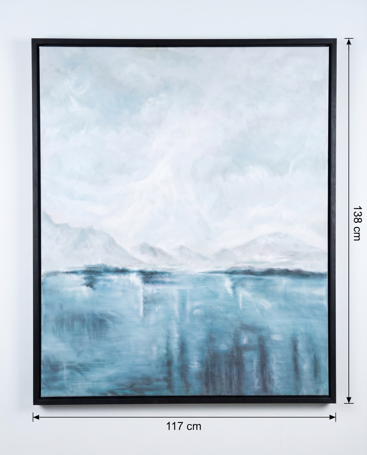 Misty Meridian - Modern Abstract Wallart