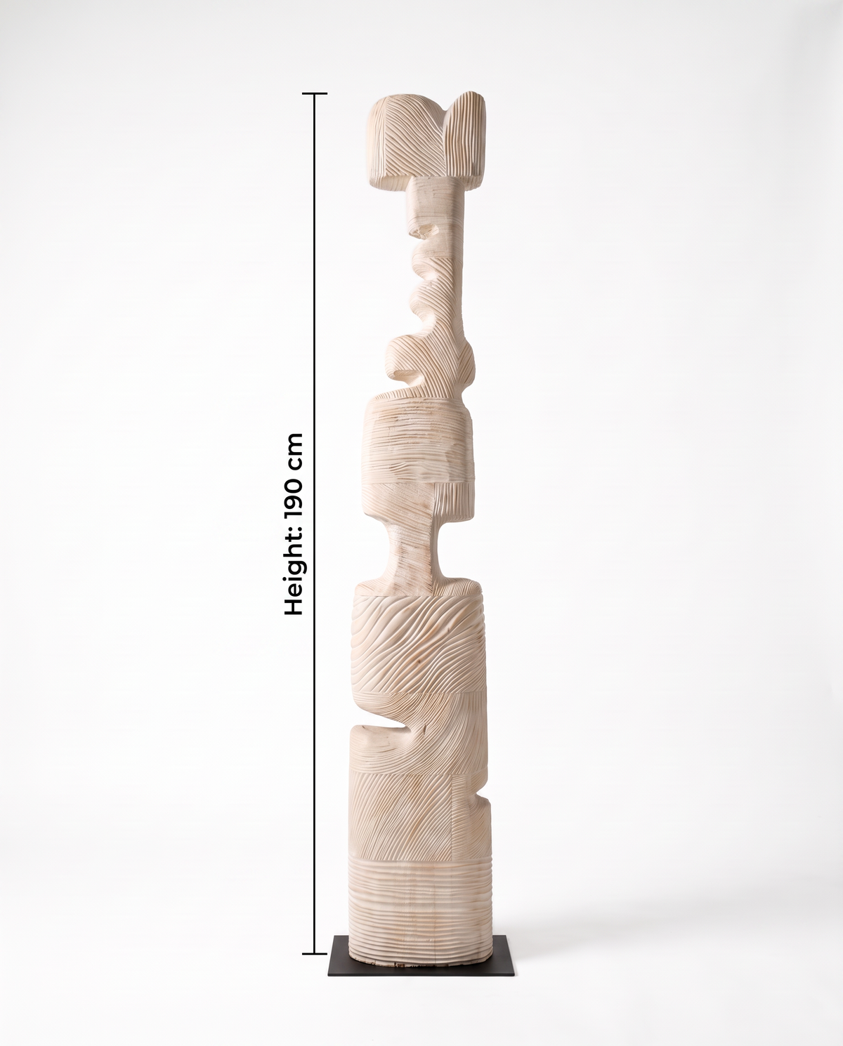 Monolith No. 7 Large Wooden Sculpture