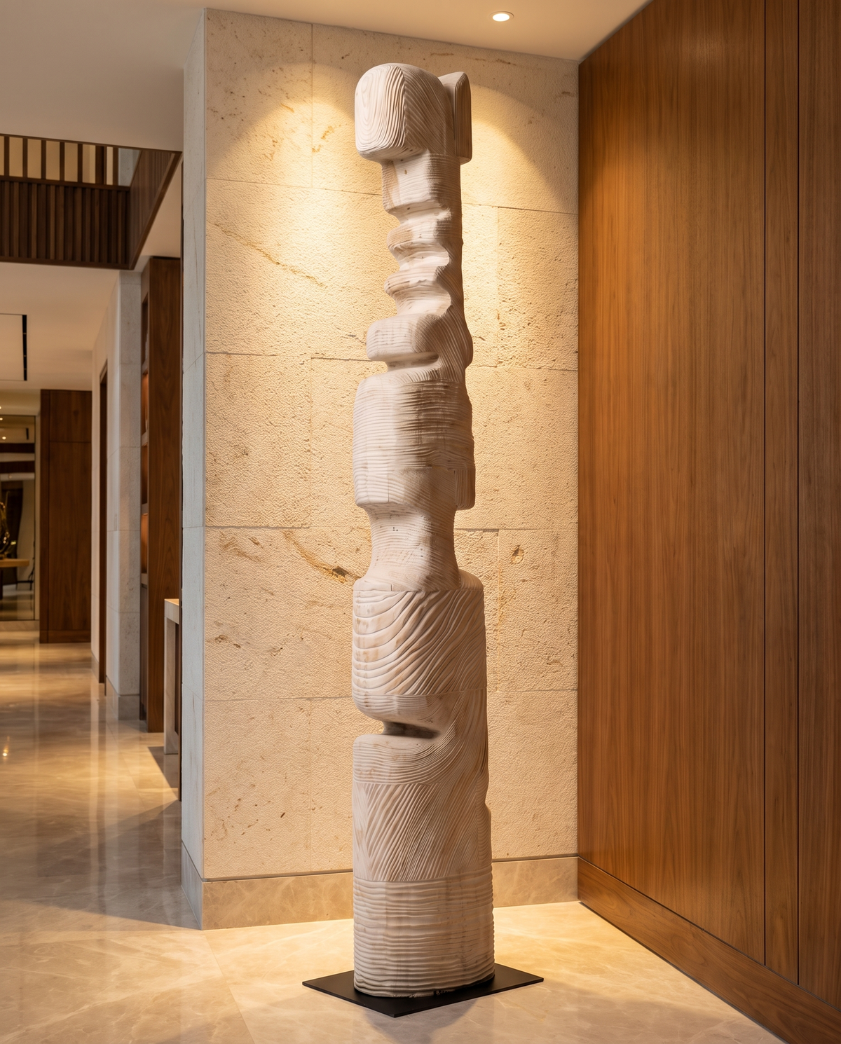 Monolith No. 7 Large Wooden Sculpture