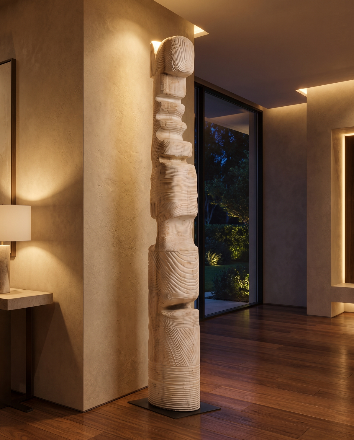 Monolith No. 7 Large Wooden Sculpture