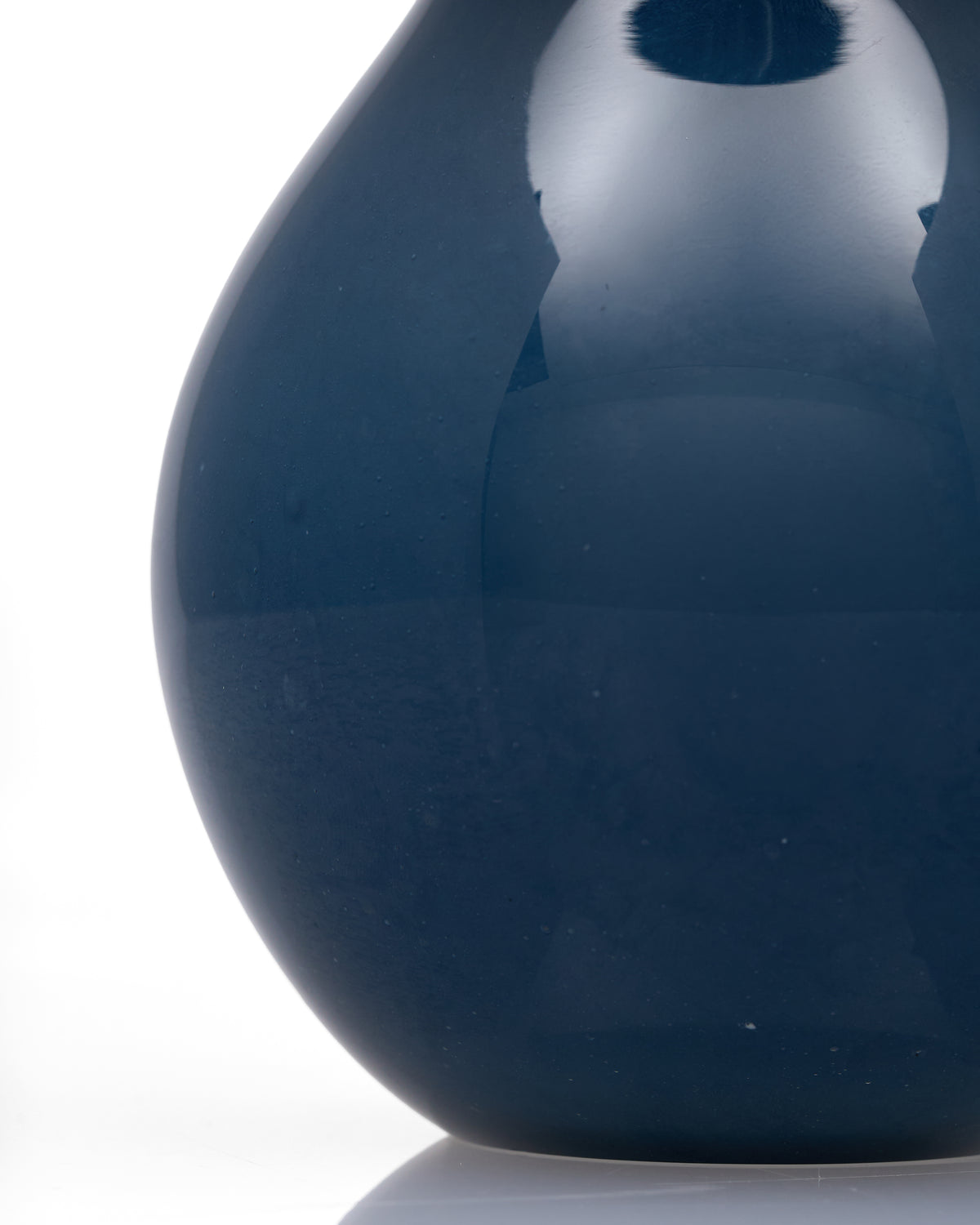 Opaline Deep Blue Vase