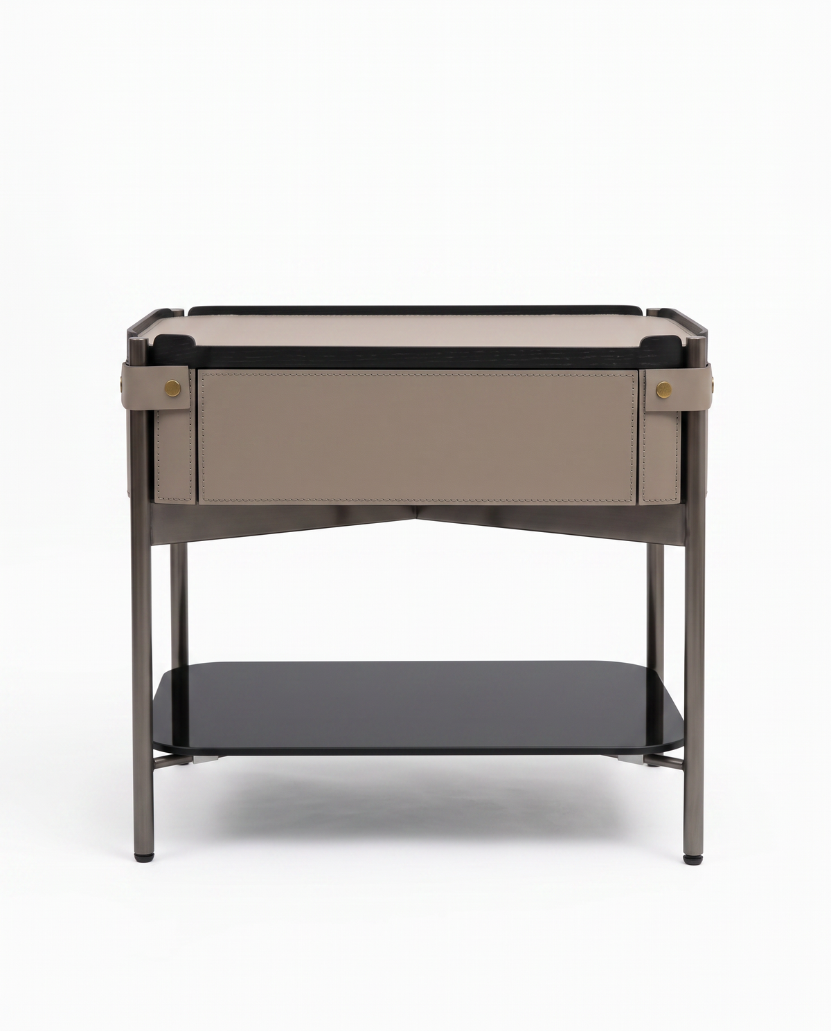 Panzano Nightstand Bedside Table(Set of 2)