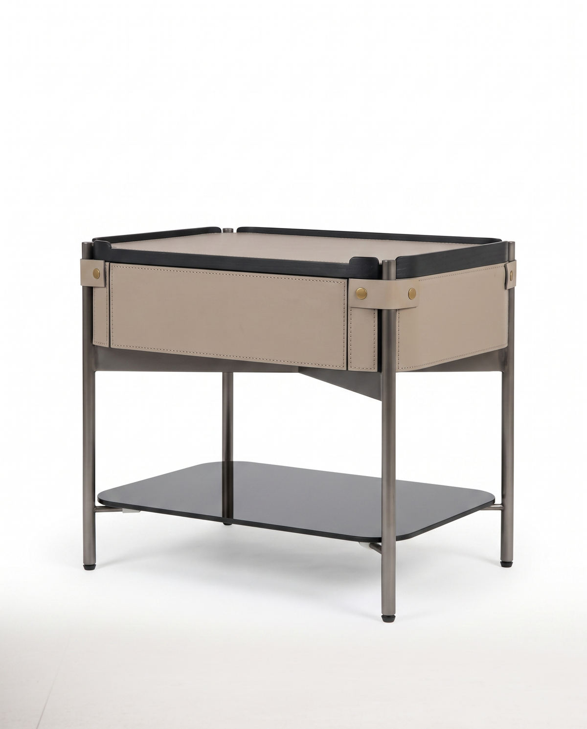 Panzano Nightstand Bedside Table(Set of 2)