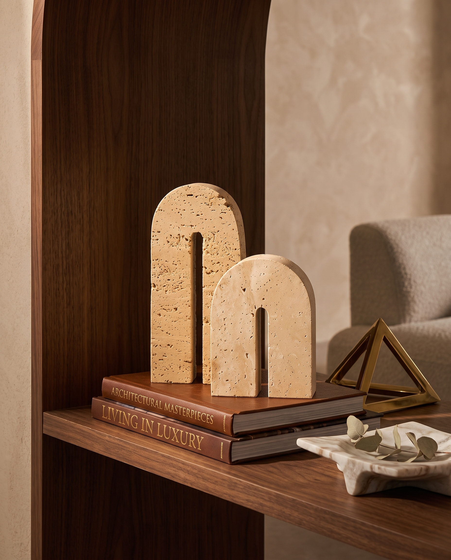 Roman Arches Stone Decor