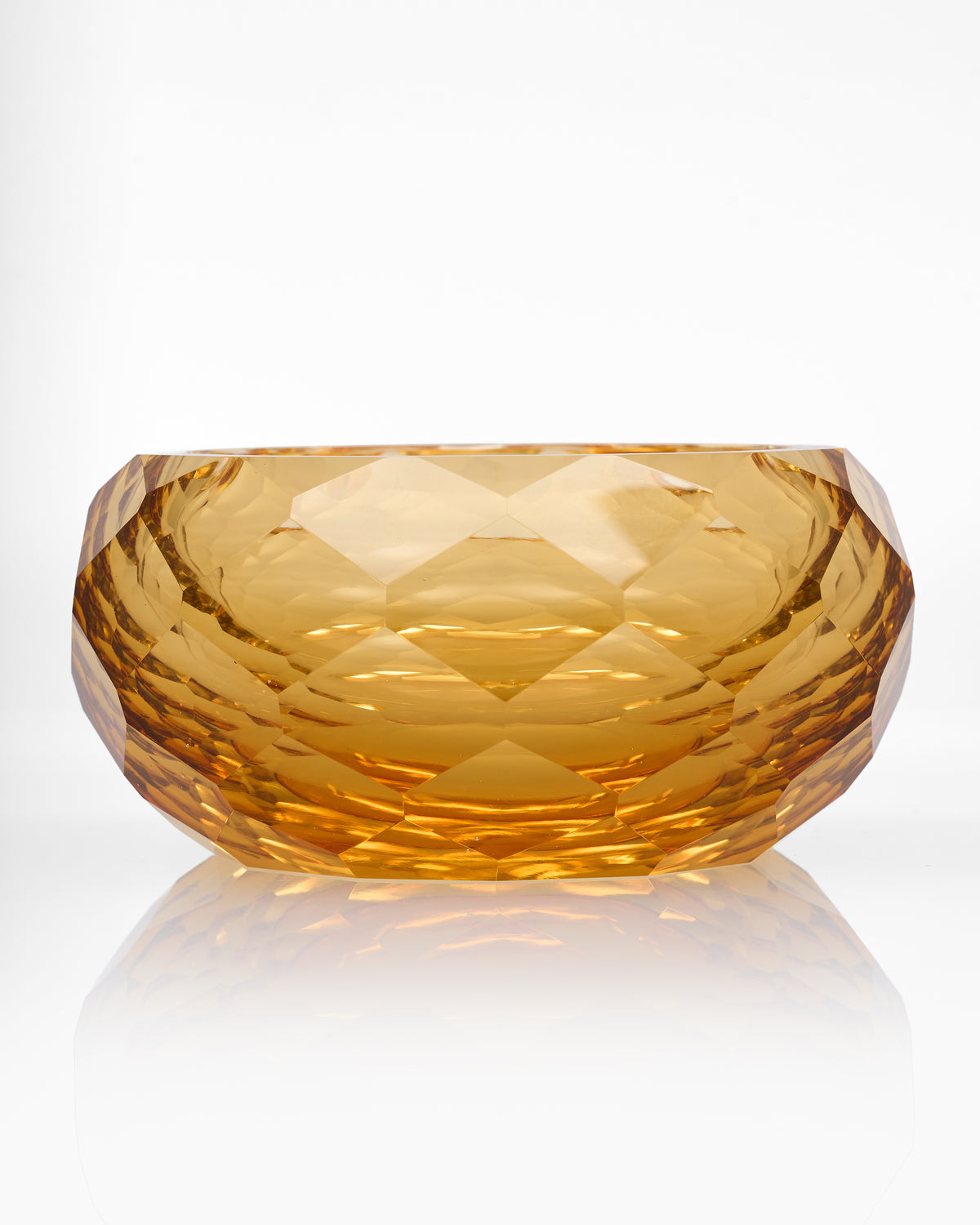 Solaria Amber Glass Bowl