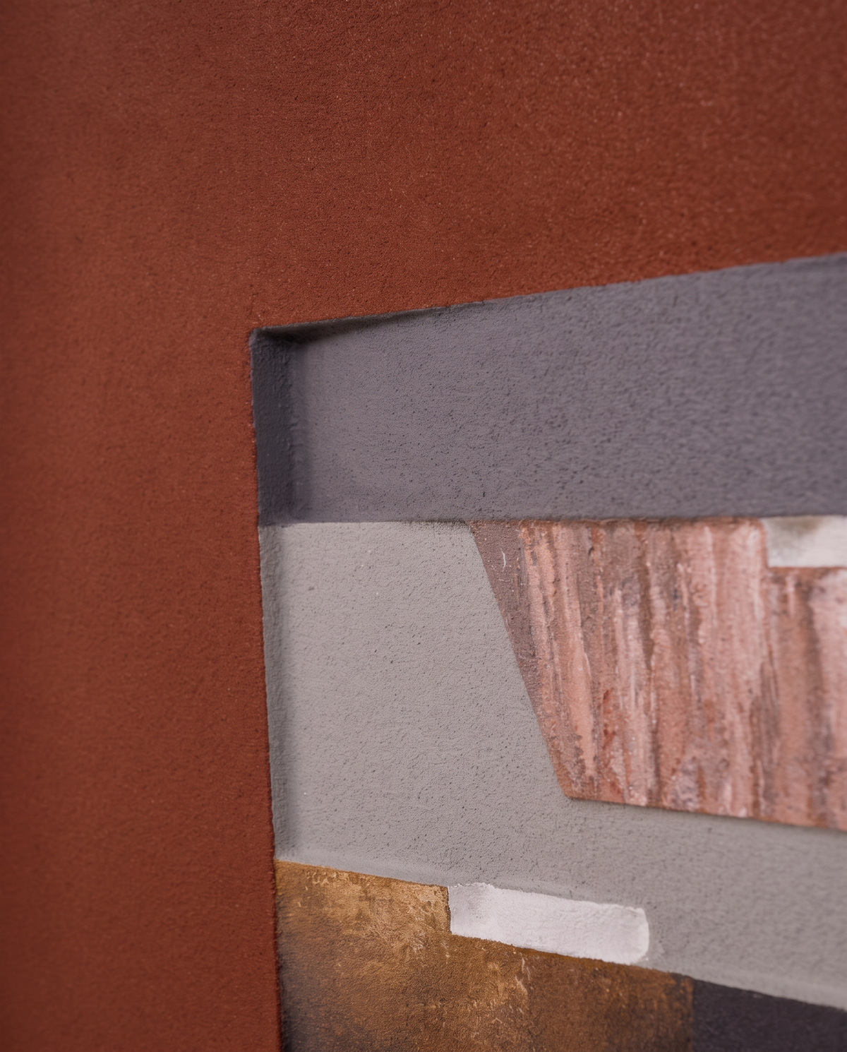 Terra & Cerulean Duo - Modern Luxury Wallart