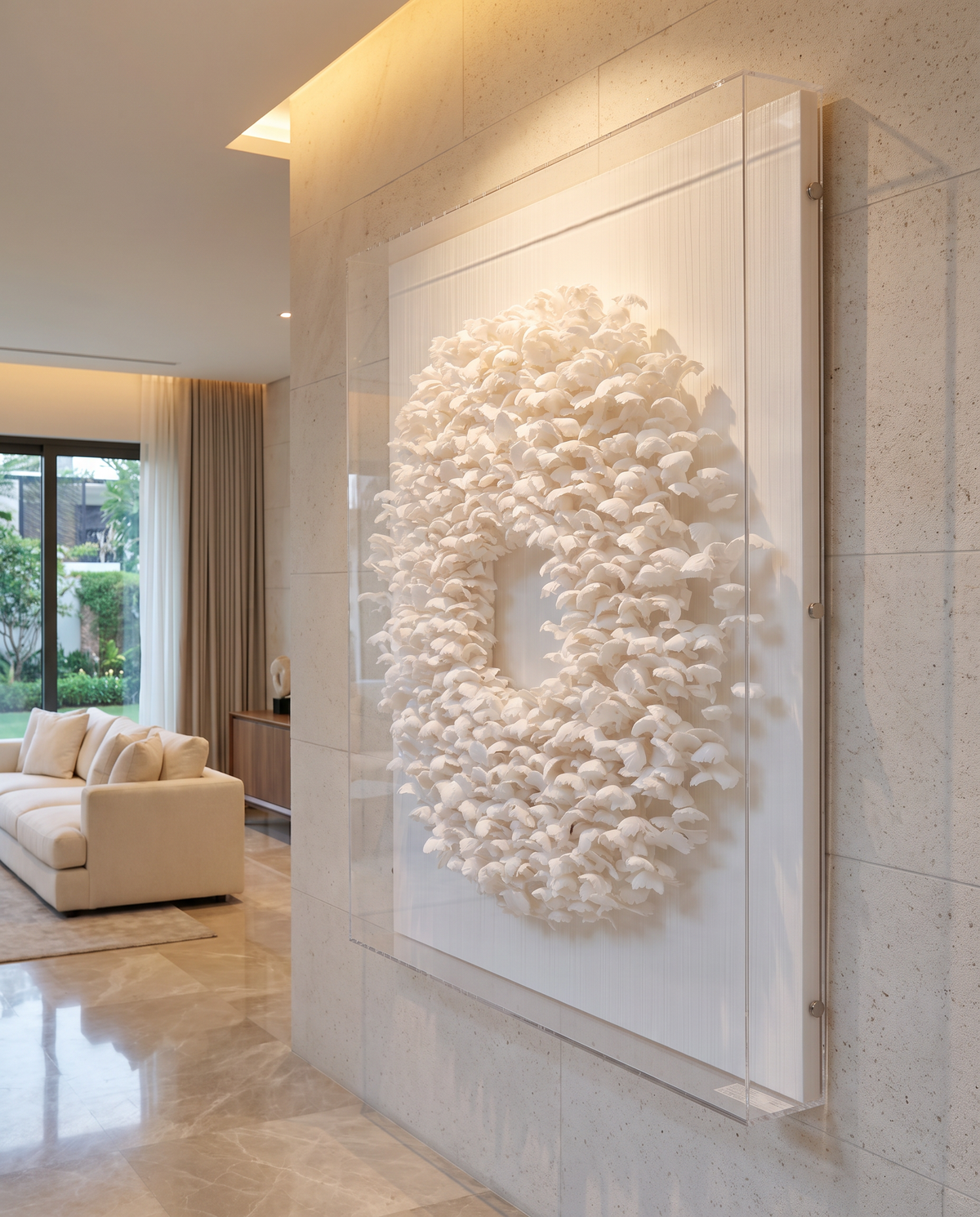 The Floating Bower Modern Luxury Wallart