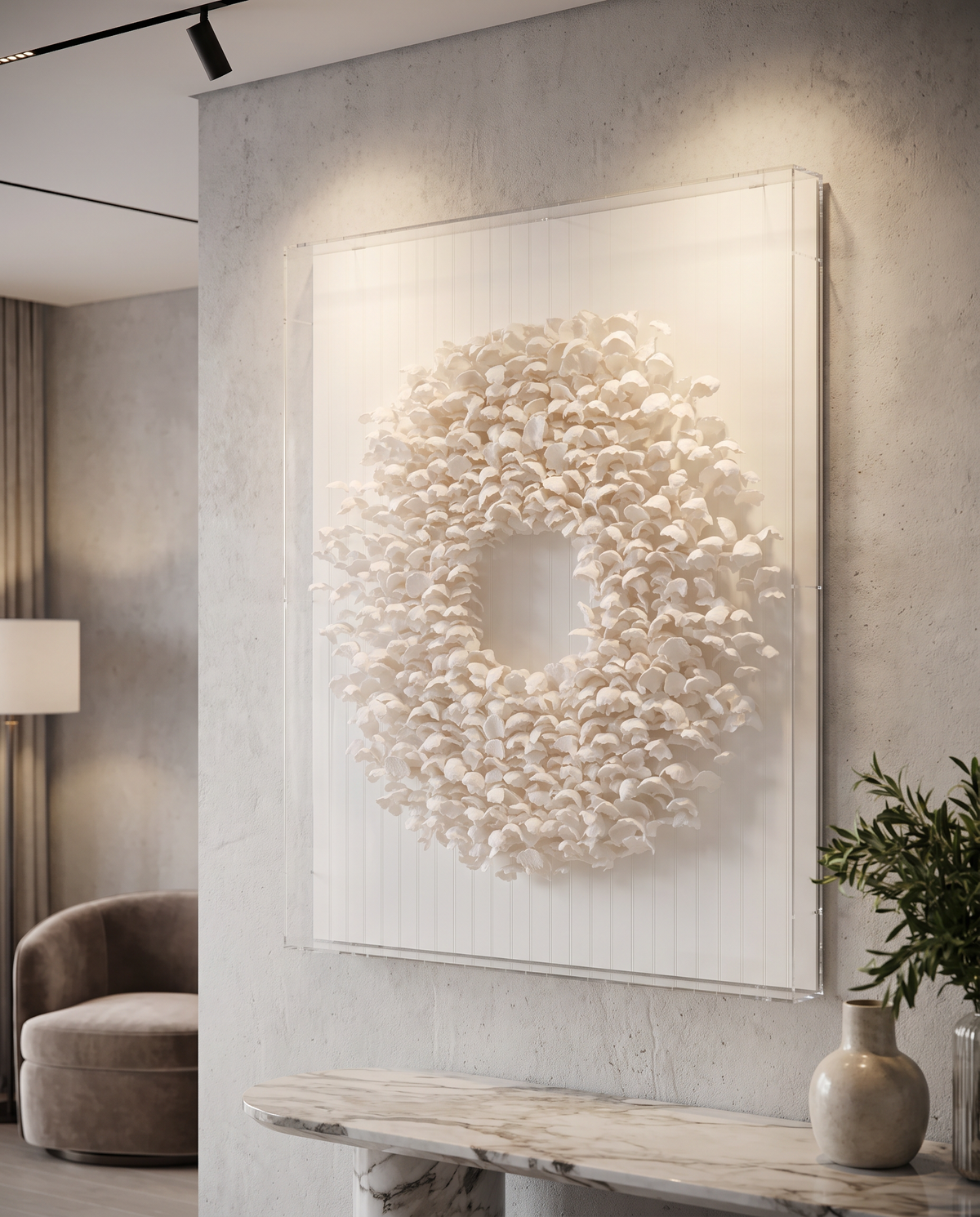 The Floating Bower Modern Luxury Wallart