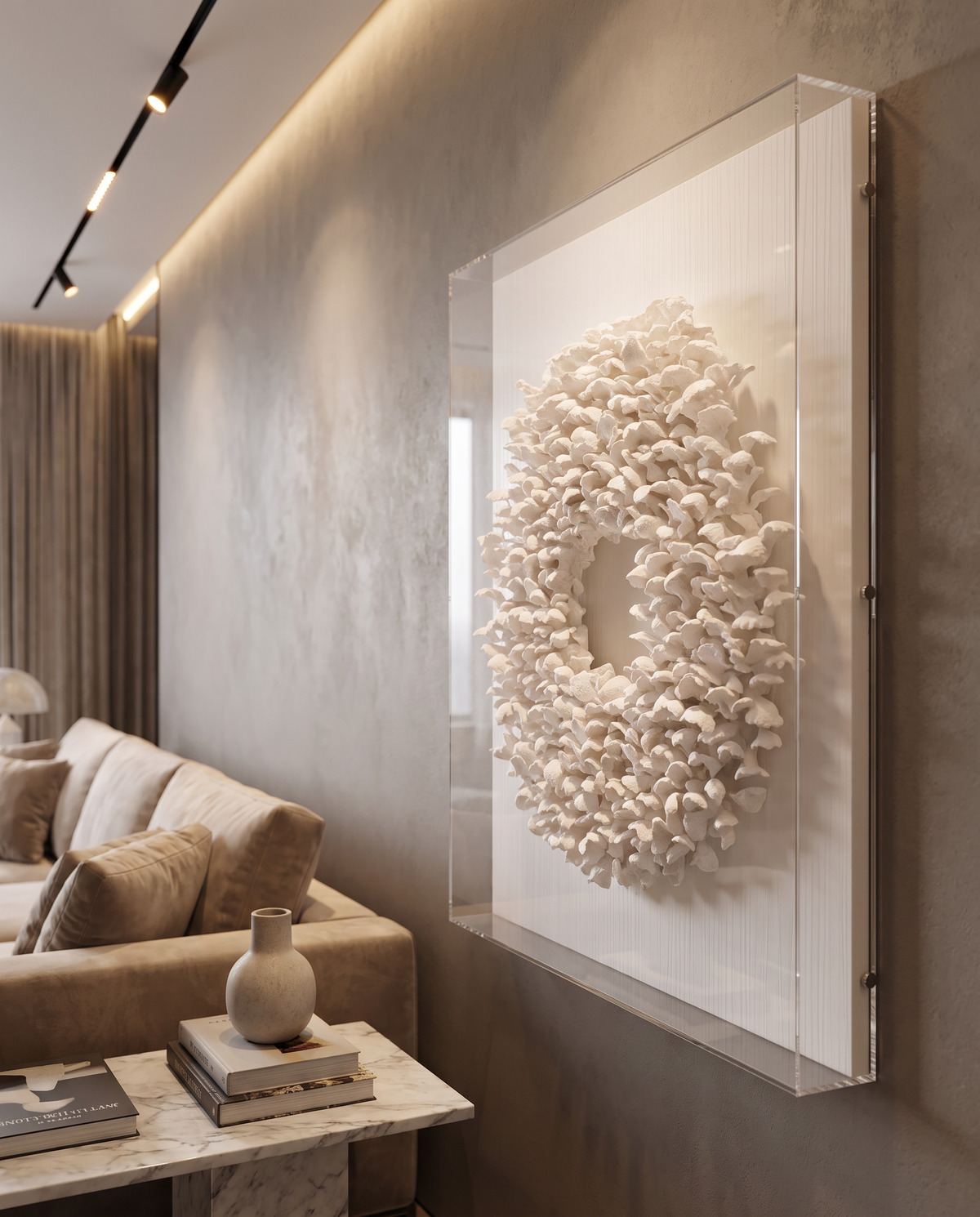 The Floating Bower Modern Luxury Wallart