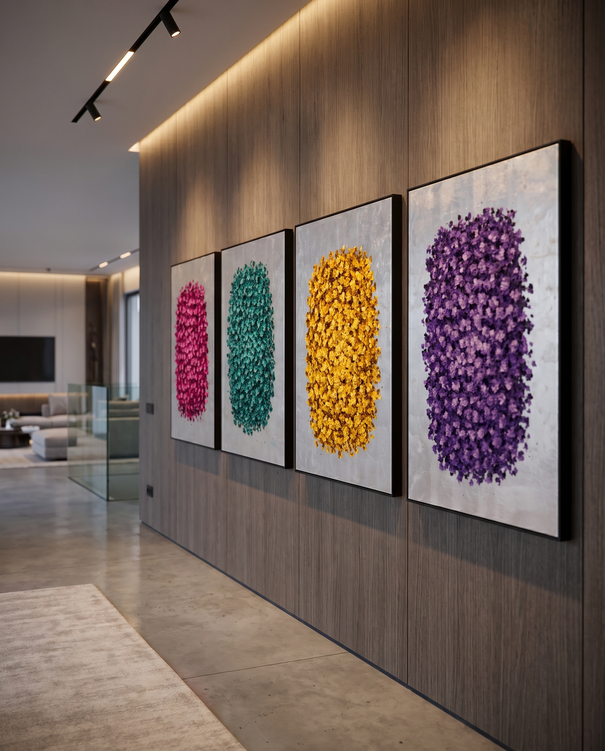 The Four Seasons - Modern Luxury Wallart