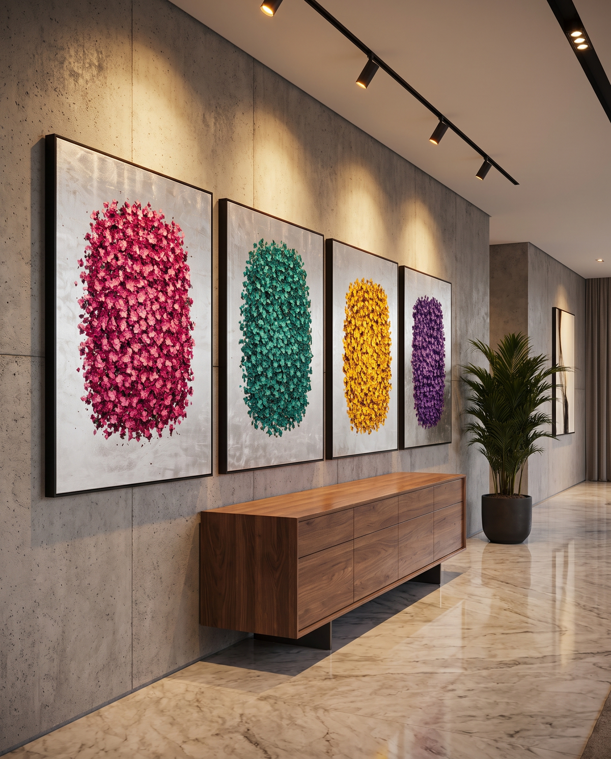 The Four Seasons - Modern Luxury Wallart