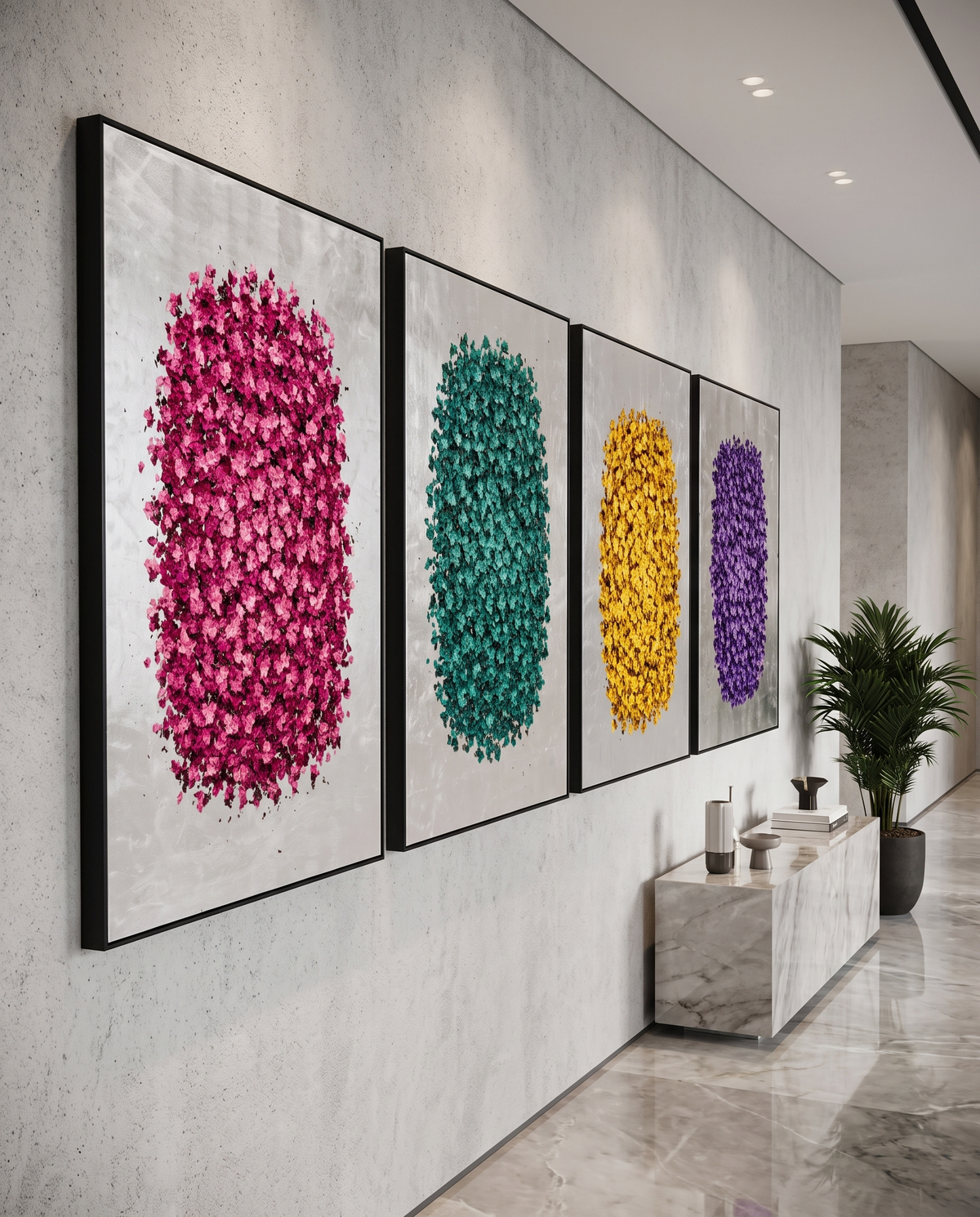 The Four Seasons - Modern Luxury Wallart