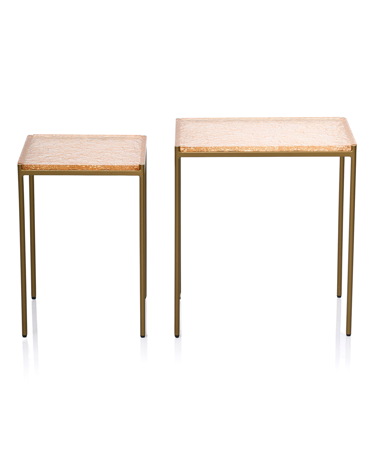 The Grid & Glow Side Table Set