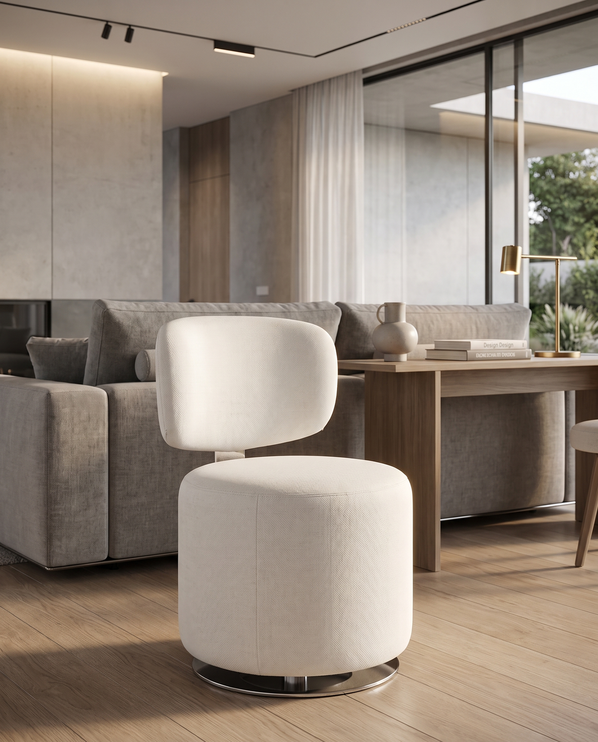 The Kenzie Swivel Armchair